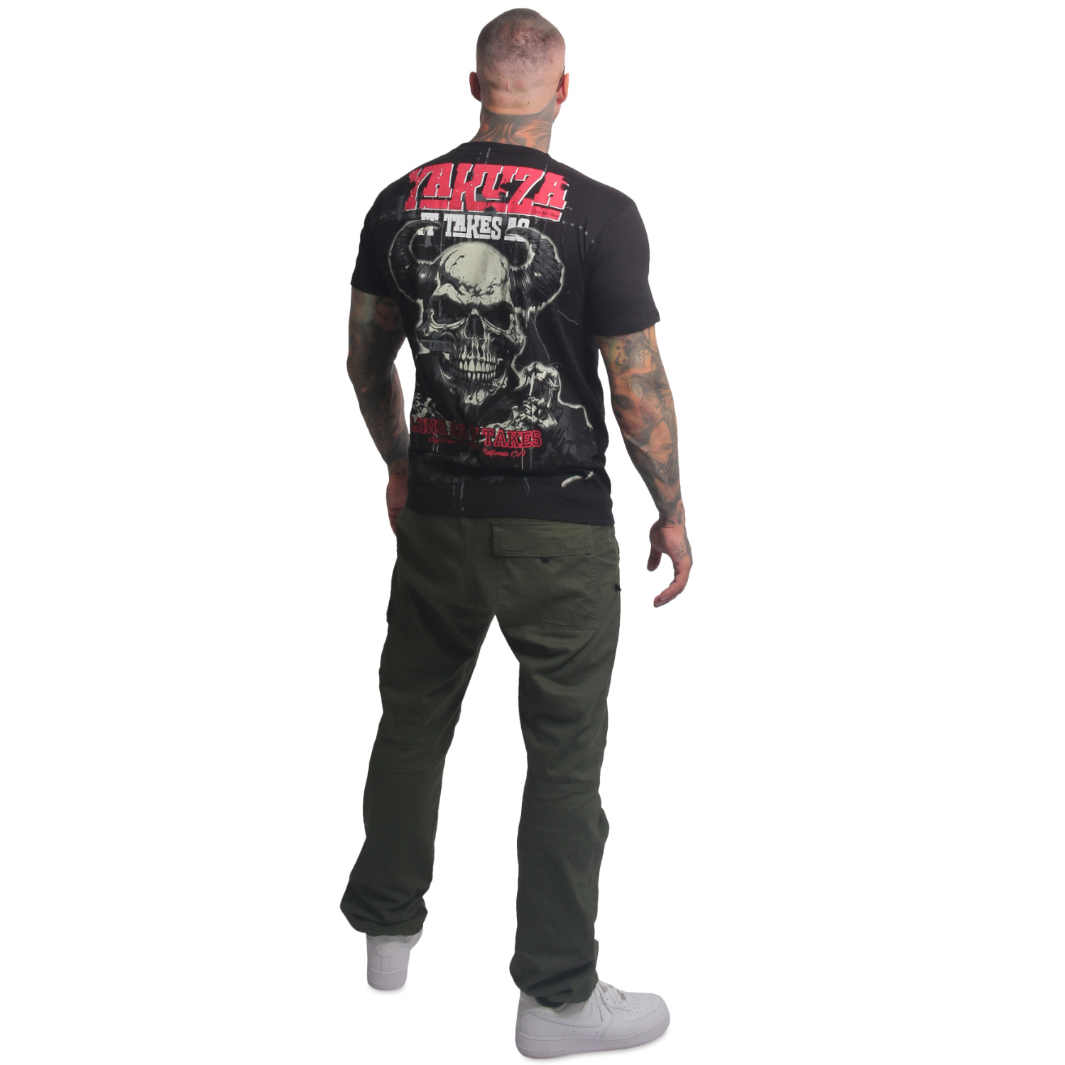 Yakuza pánské tričko As Long Regular T-Shirt black 3XL