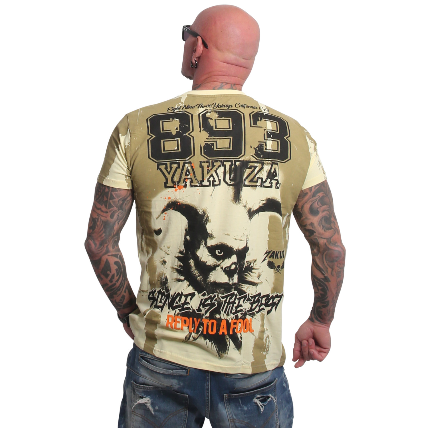 Yakuza pánské tričko Fool Allover Regular T-Shirt