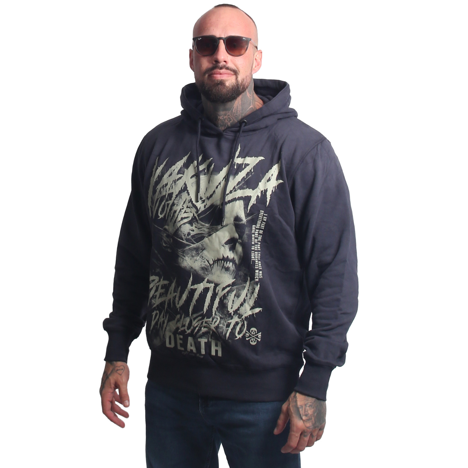 Yakuza pánská mikina s kapucí Beautiful Hoodie