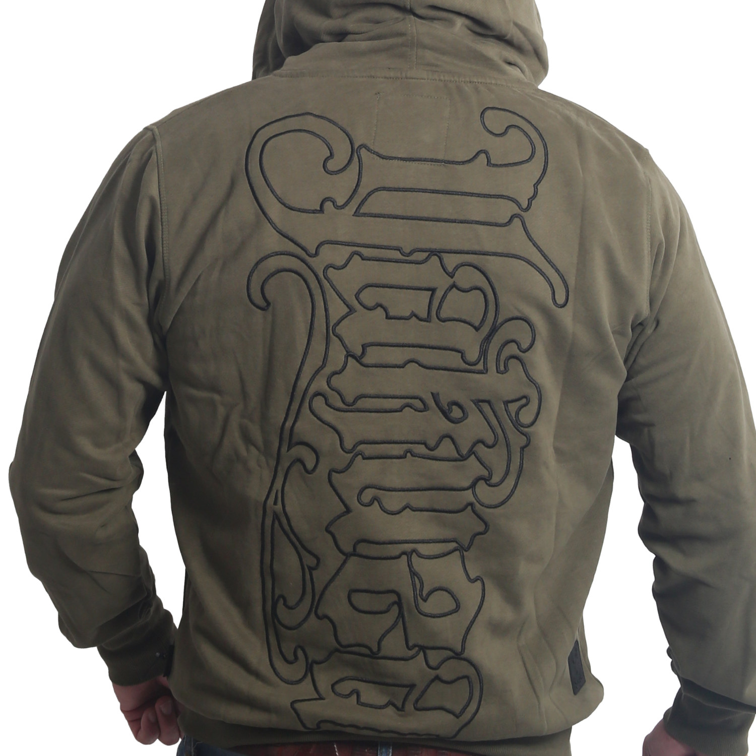 Yakuza pánská mikina Needle Zip Hoodie Jacket