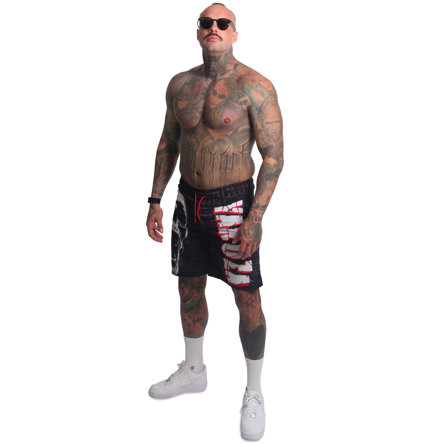 Yakuza pánské plavkové šortky Screamz Board Shorts