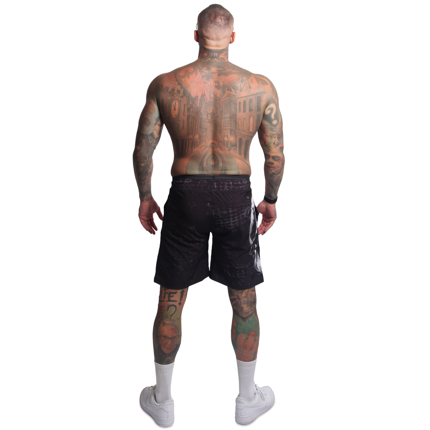 Yakuza pánské plavkové šortky Screamz Board Shorts