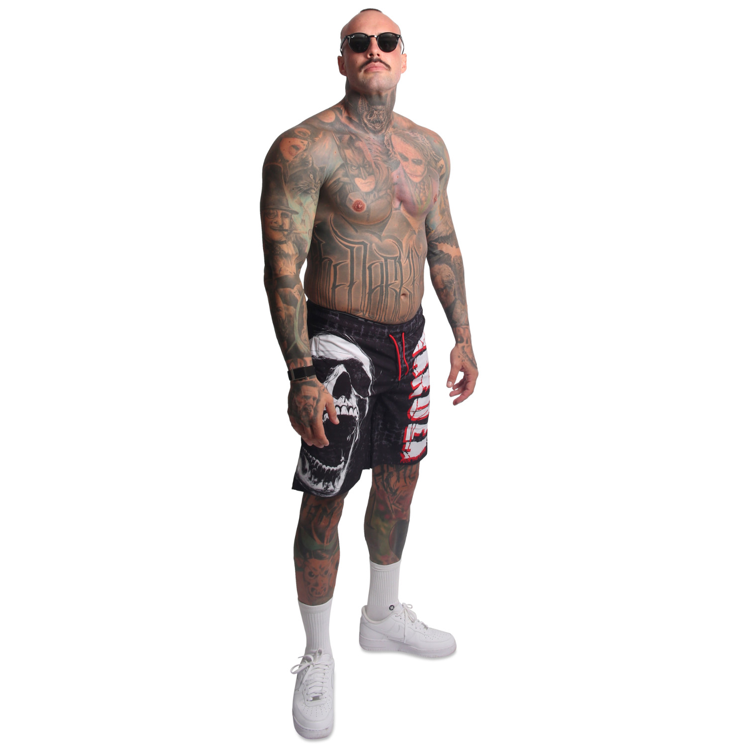 Yakuza pánské plavkové šortky Screamz Board Shorts