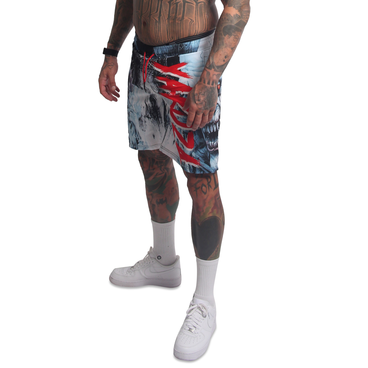 Yakuza pánské plavkové šortky Insanity Board Shorts colorful S