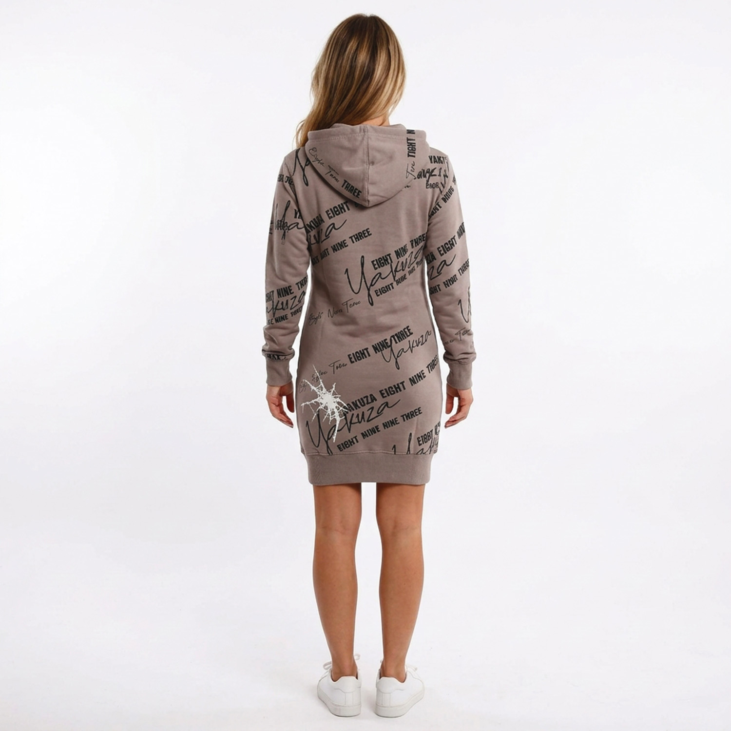 Yakuza dámské šaty Respirator V03 Sweat Dress dark/gull/gray XS