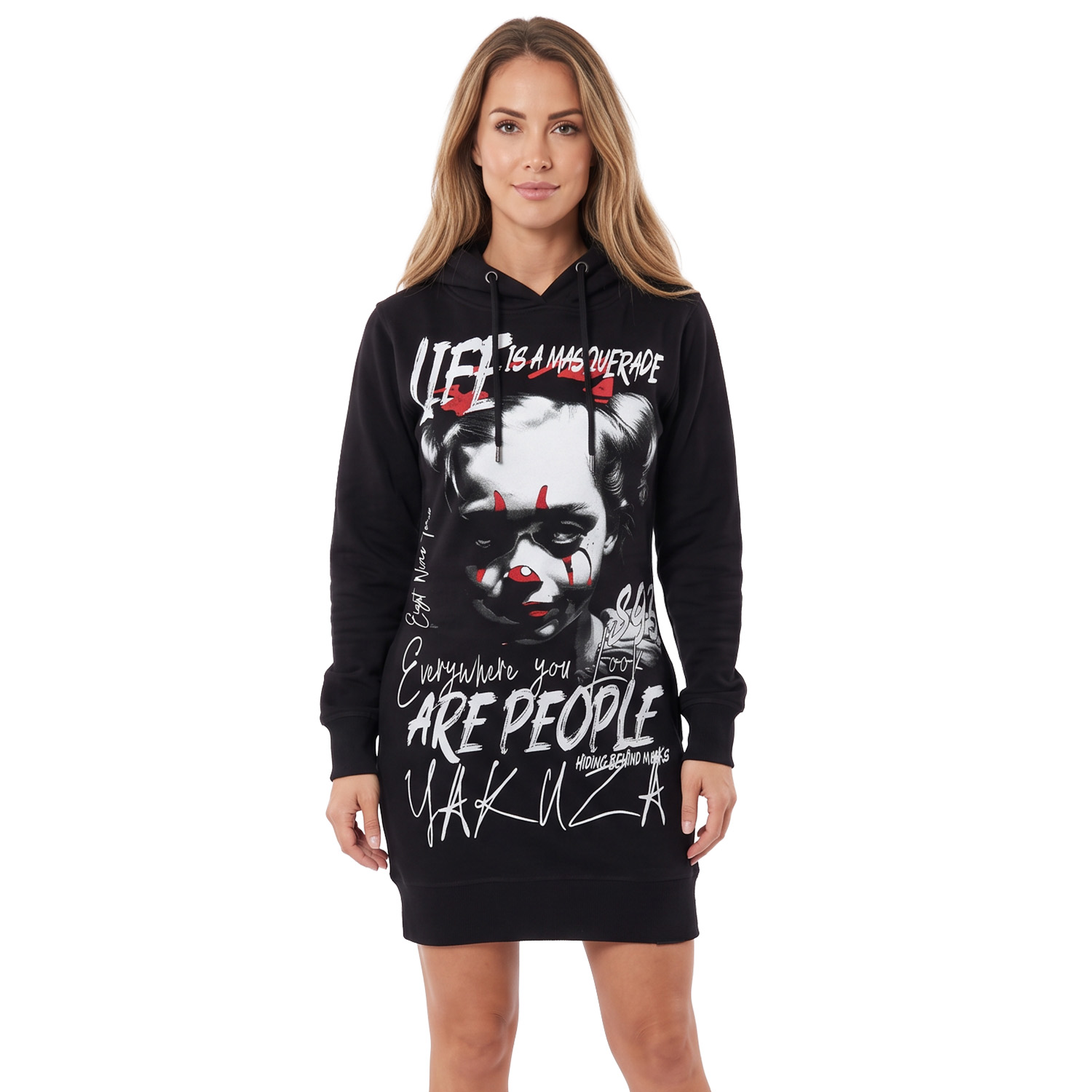 Yakuza dámské šaty Masquerade V02 Sweat Dress