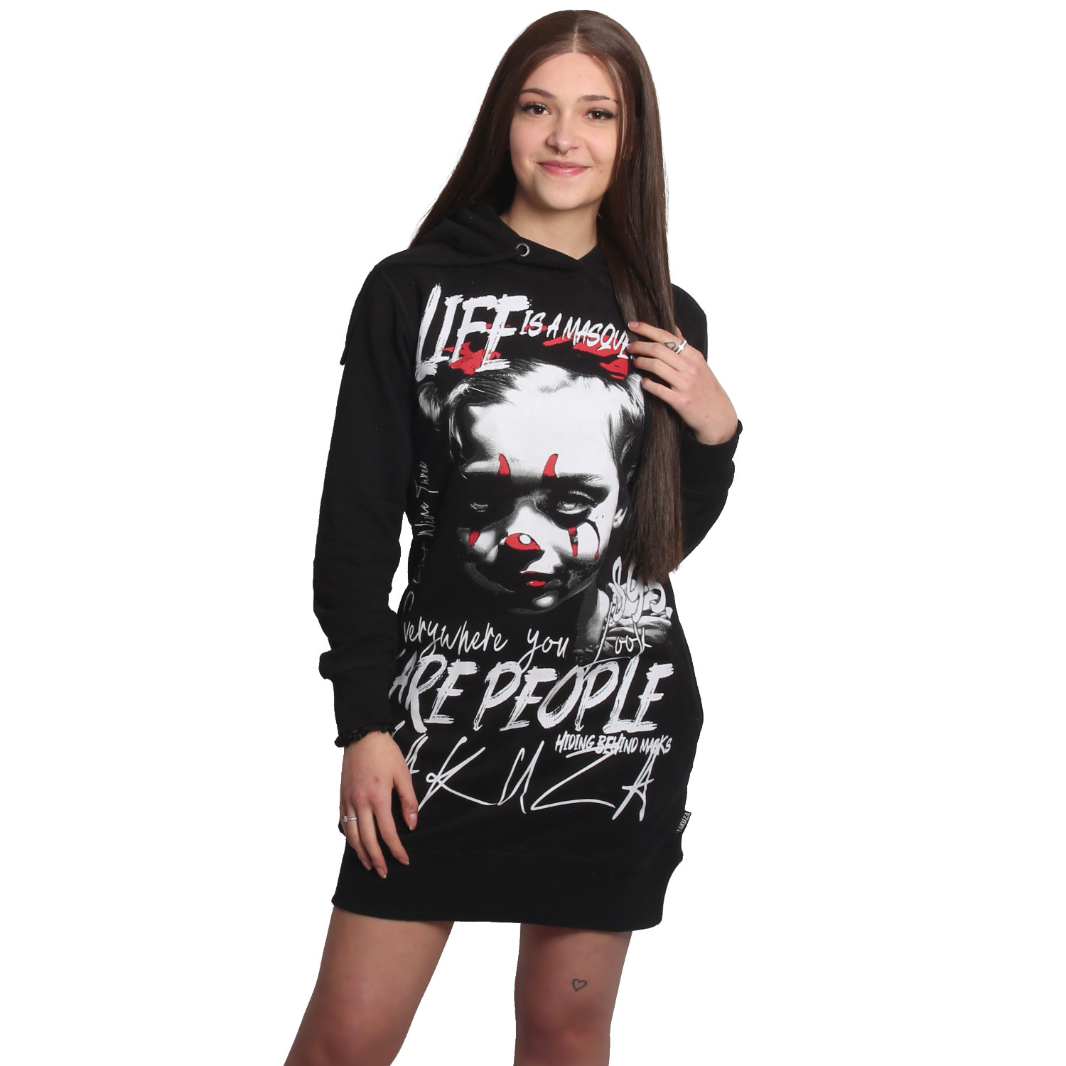 Yakuza dámské šaty Masquerade V02 Sweat Dress