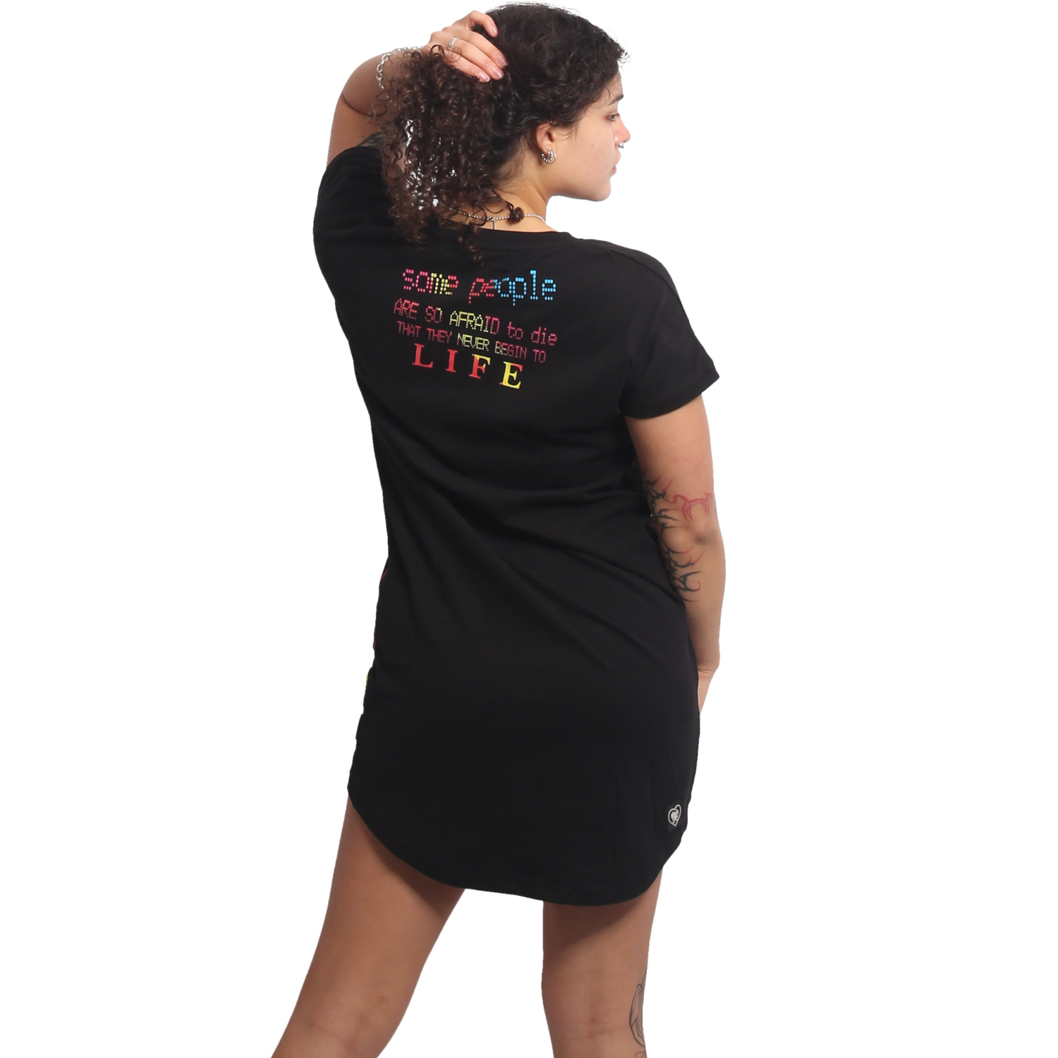 Yakuza dámské šaty Some People Urban T-Shirt Dress black XS