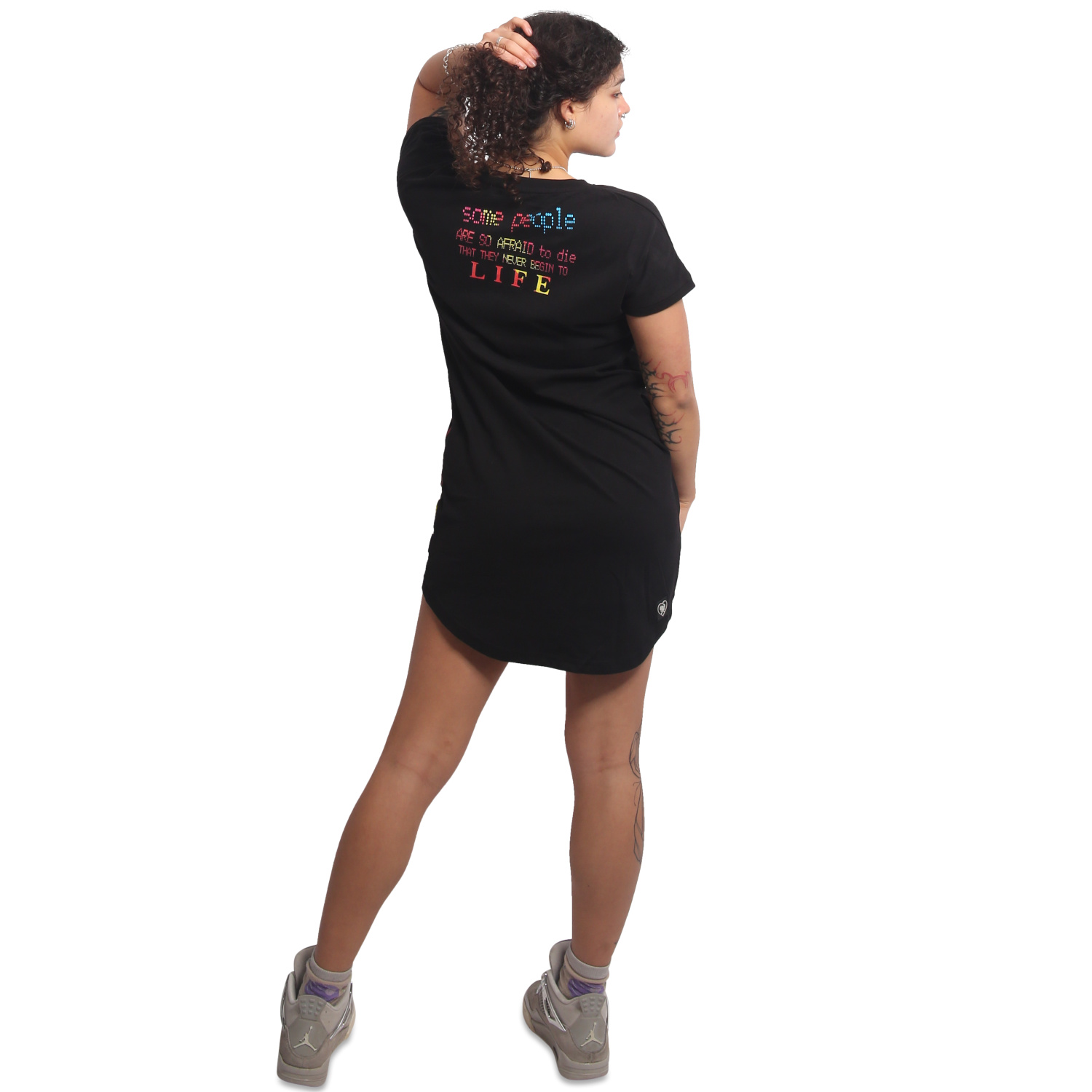 Yakuza dámské šaty Some People Urban T-Shirt Dress black XS