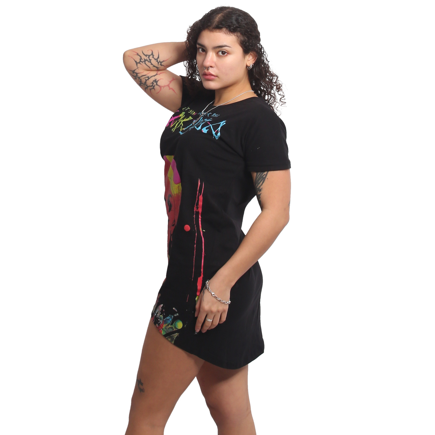 Yakuza dámské šaty Some People Urban T-Shirt Dress black XS