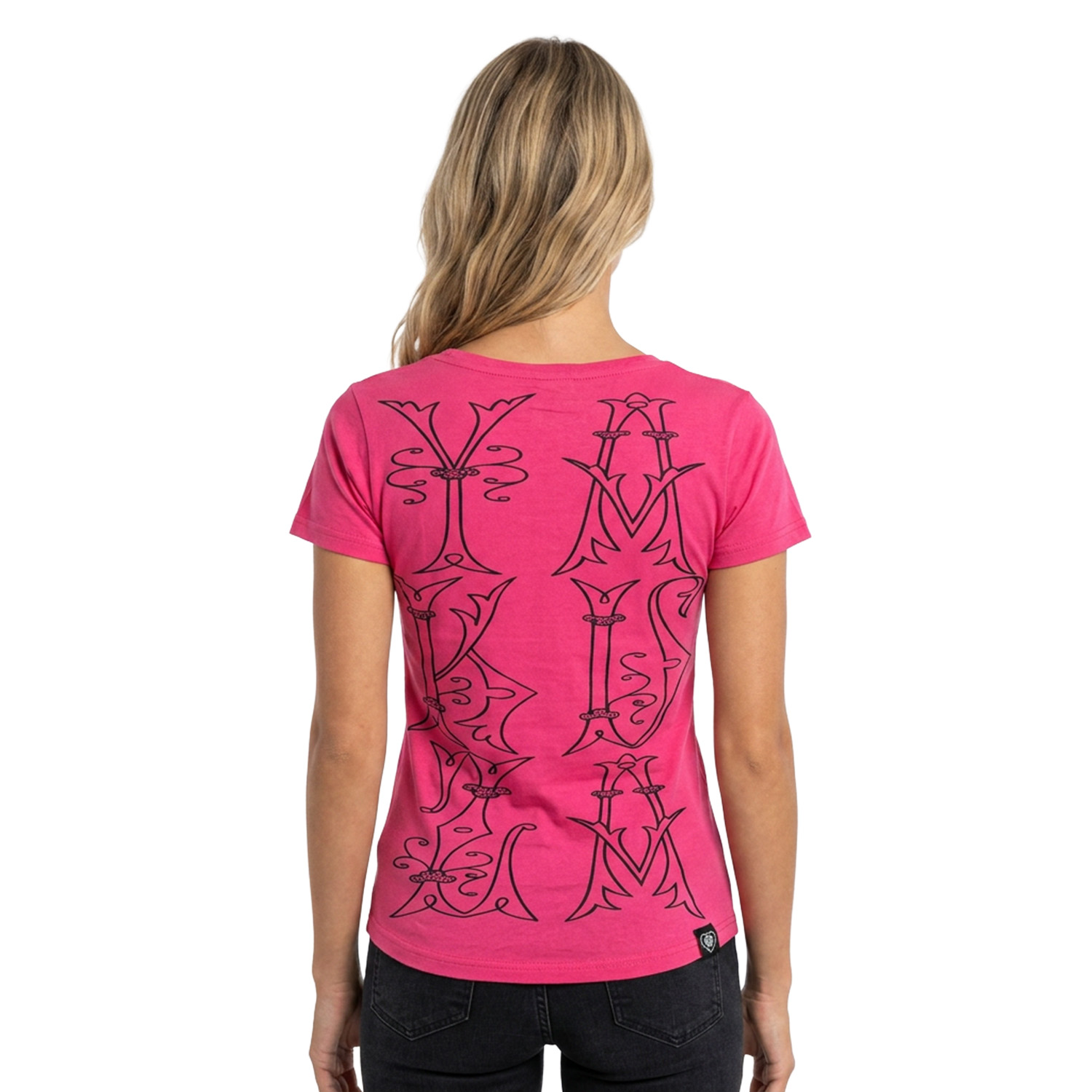 Yakuza dámské tílko Mystic Curved Crew Neck T-Shirt claret/red L