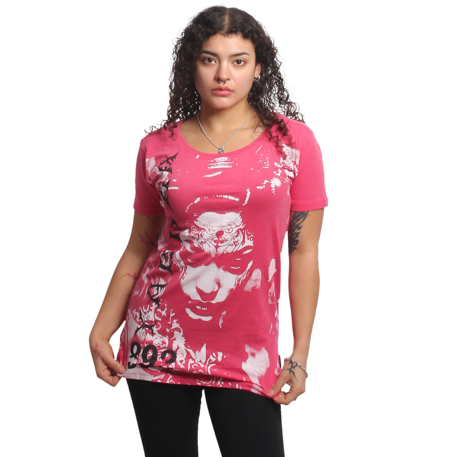 Yakuza dámské tílko Mystic Curved Crew Neck T-Shirt
