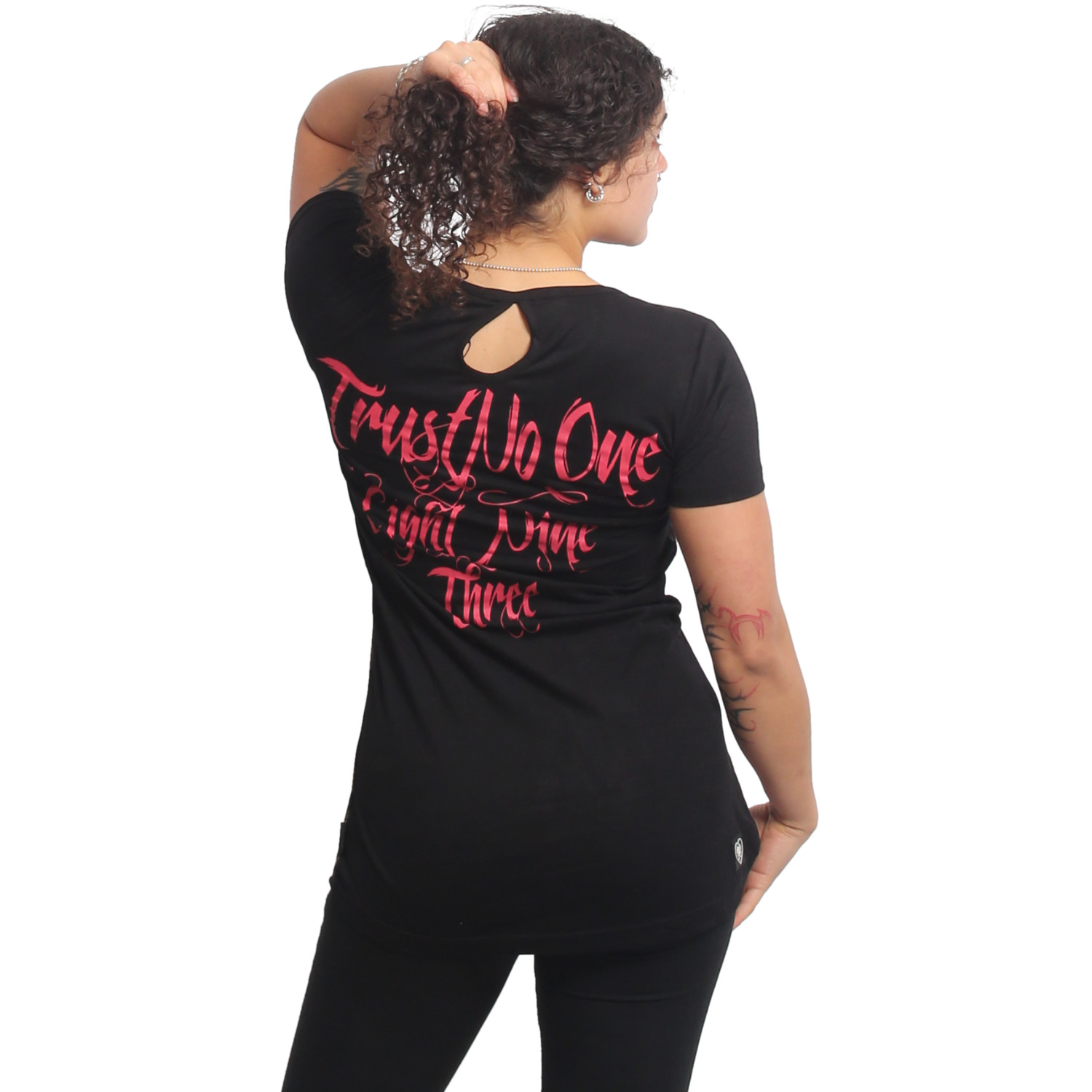 Yakuza dámské tílko Desire Long Tail T-Shirt black 3XL