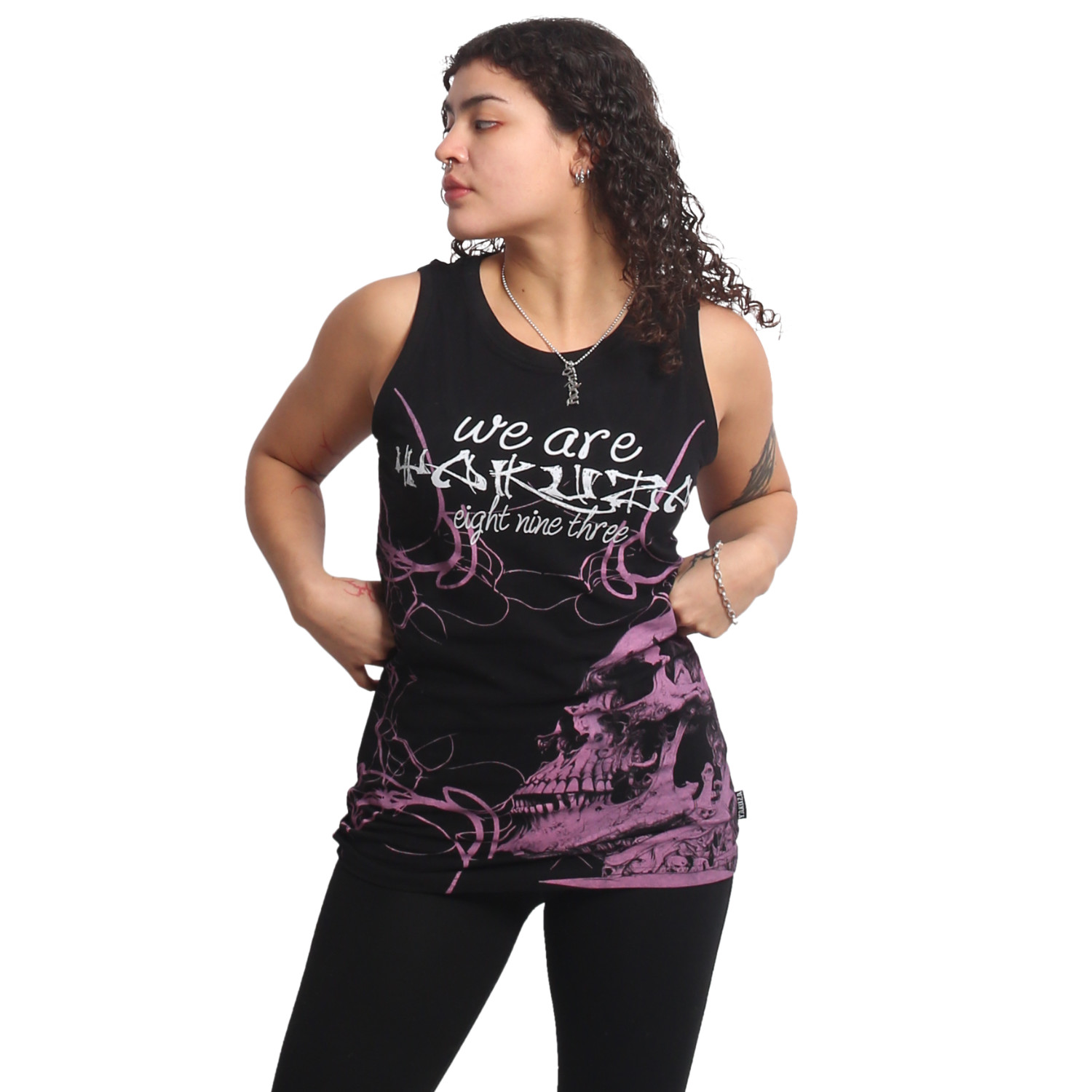 Yakuza dámské tílko Pareidolia Urban Tank Shirt
