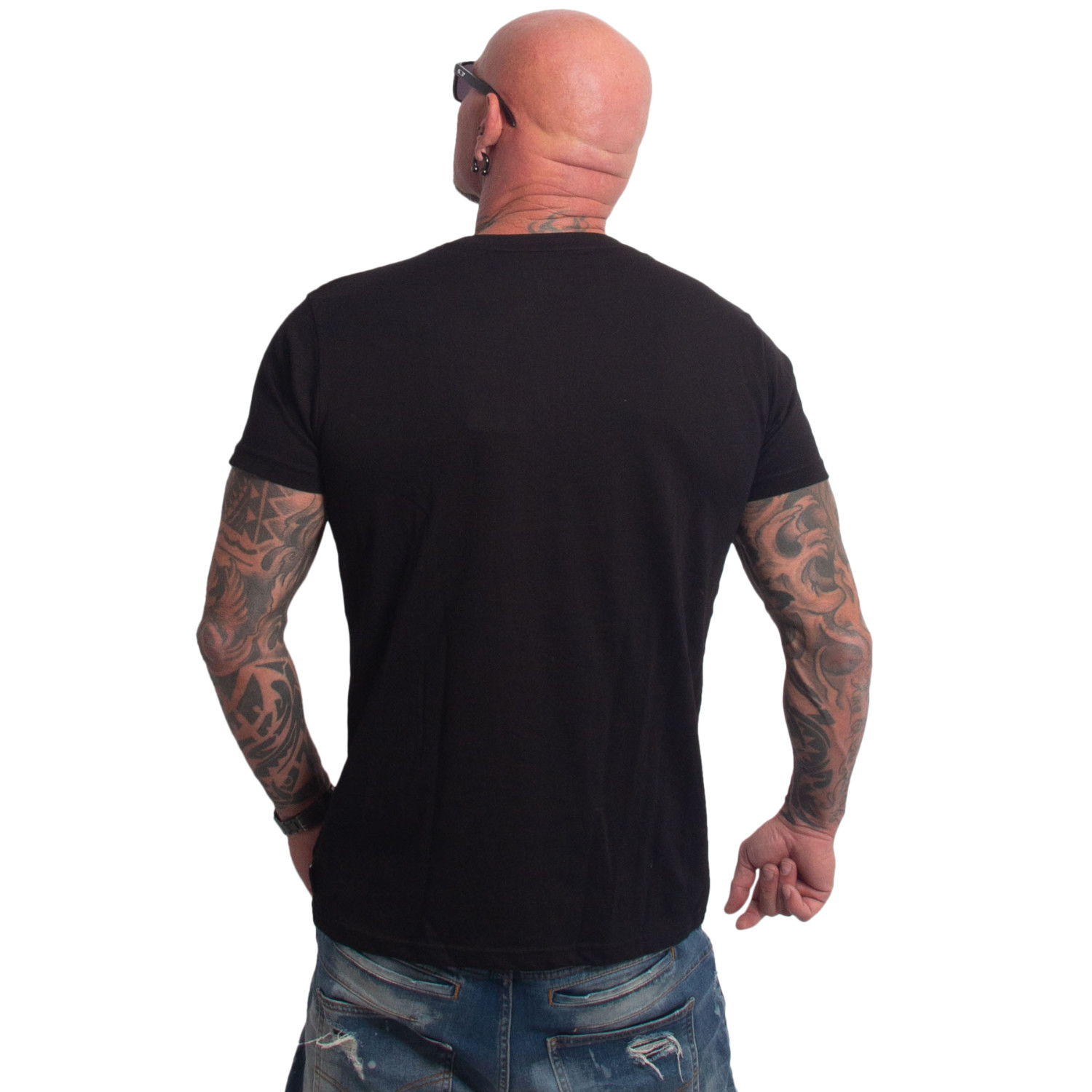 Yakuza pánské tričko Bleak Regular Basic T-Shirt black 2XL