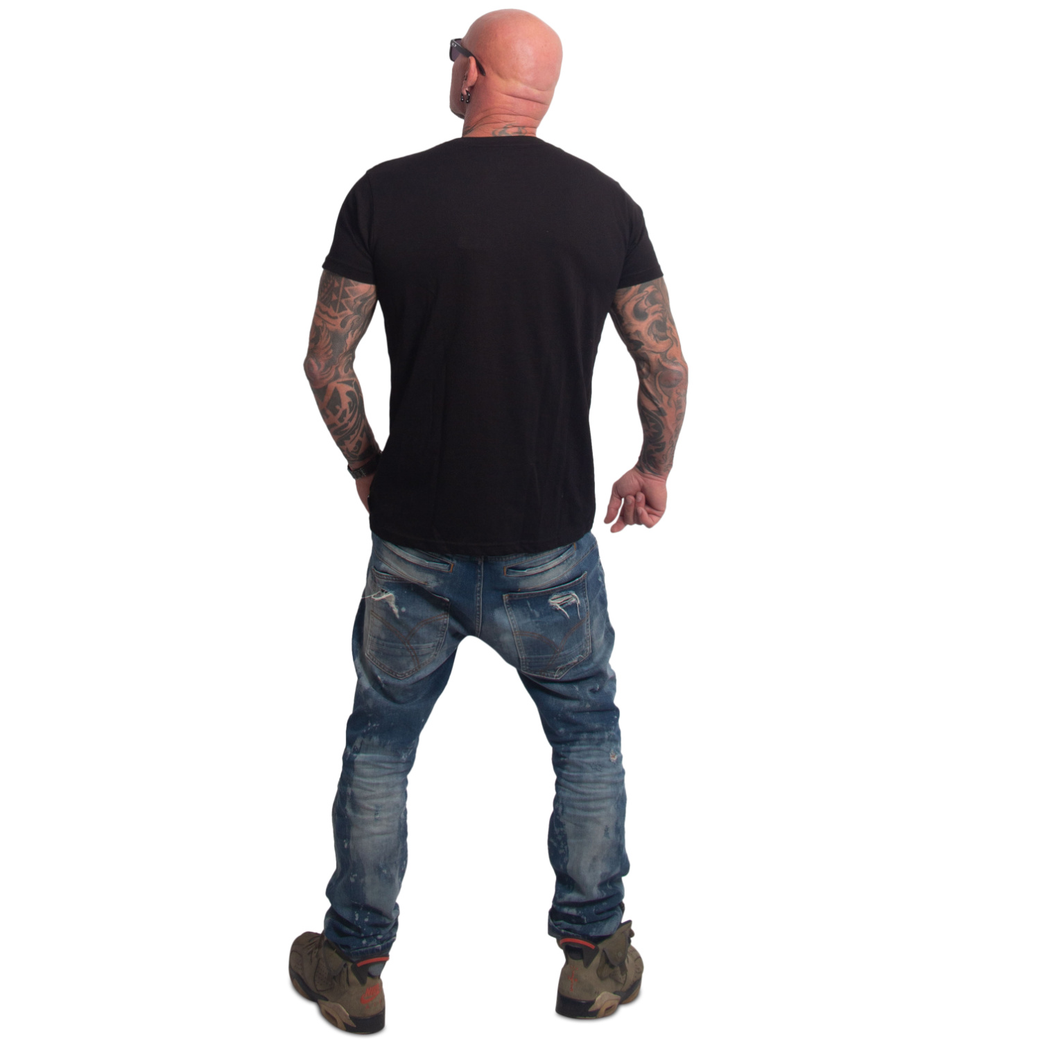 Yakuza pánské tričko Bleak Regular Basic T-Shirt black 2XL