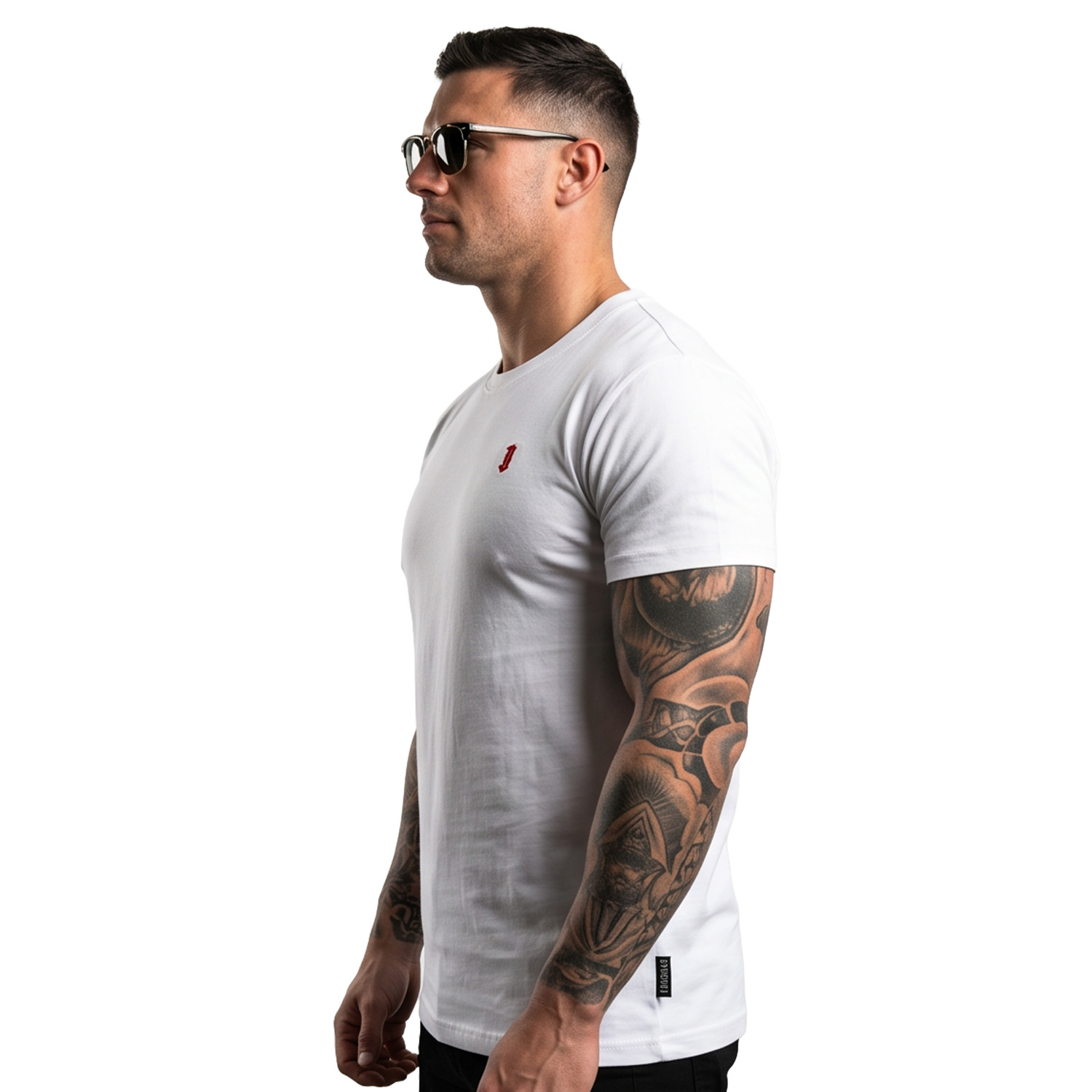 Yakuza pánské tričko Plain Regular Basic T-Shirt