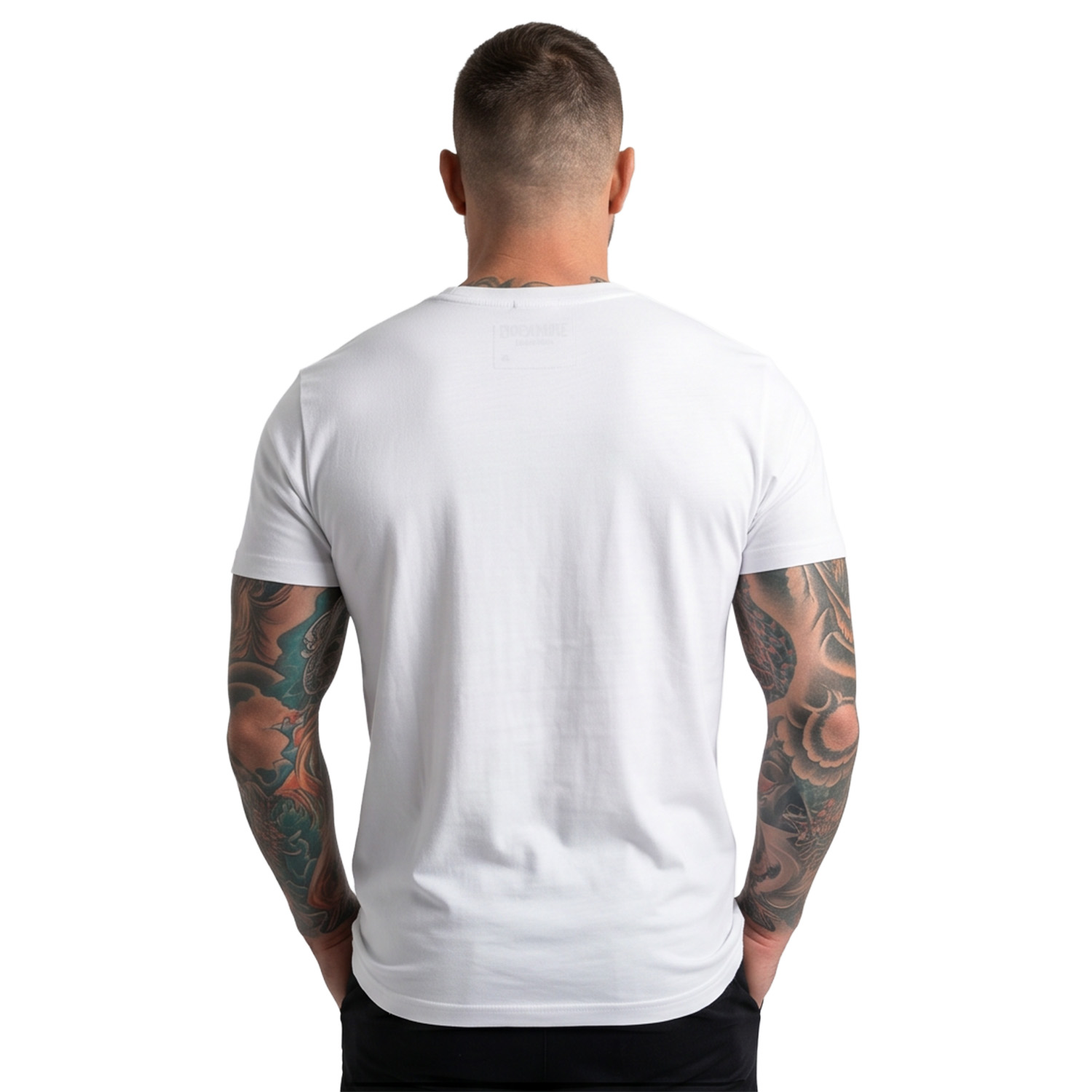 Yakuza pánské tričko Plain Regular Basic T-Shirt