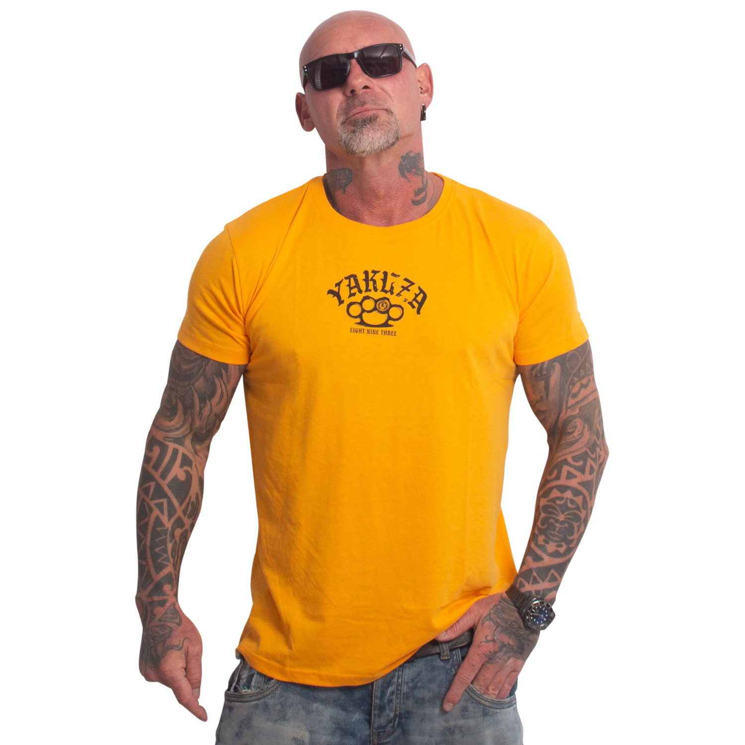 Yakuza pánské tričko Crusher Regular Basic T-Shirt