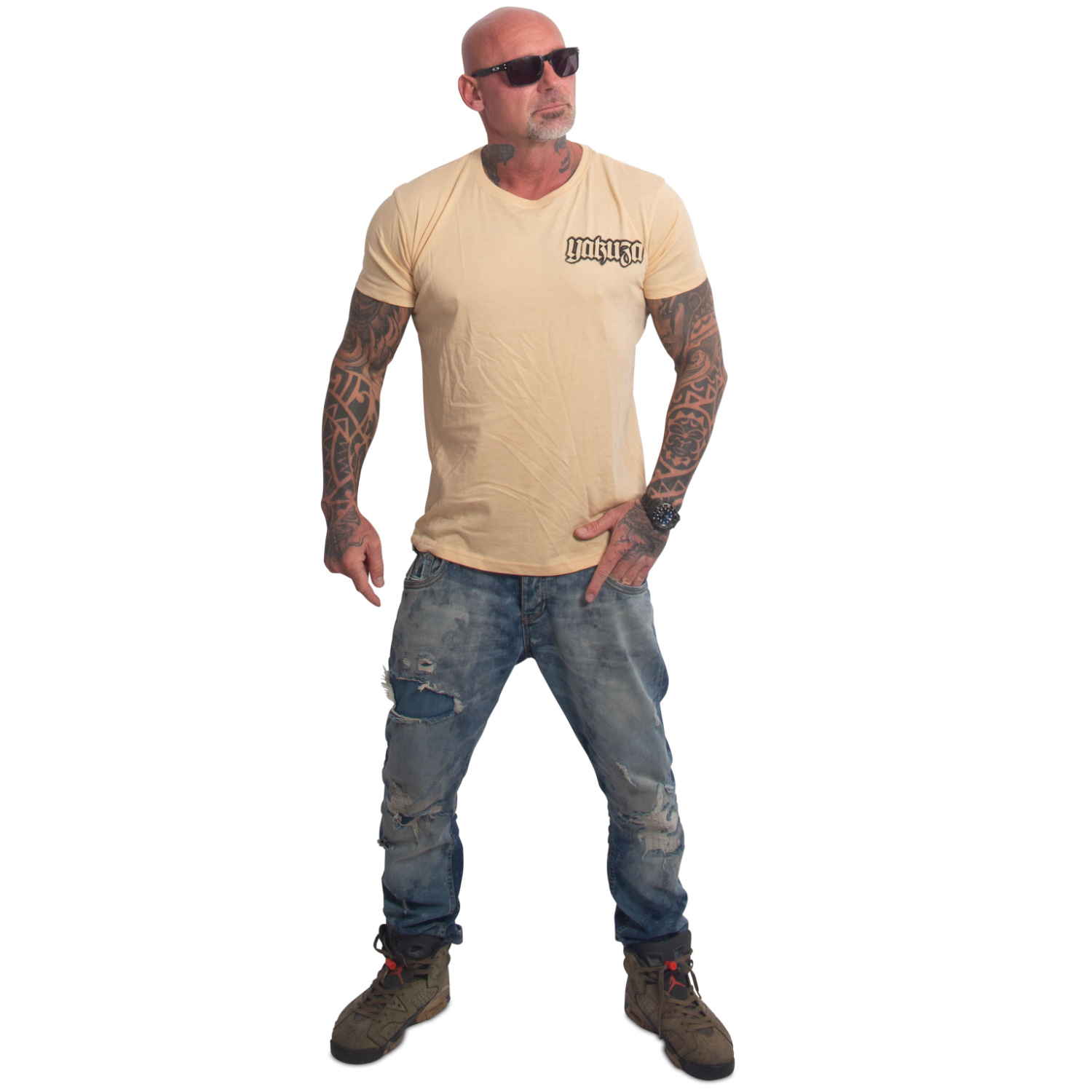 Yakuza pánské tričko Blacks Regular Basic T-Shirt