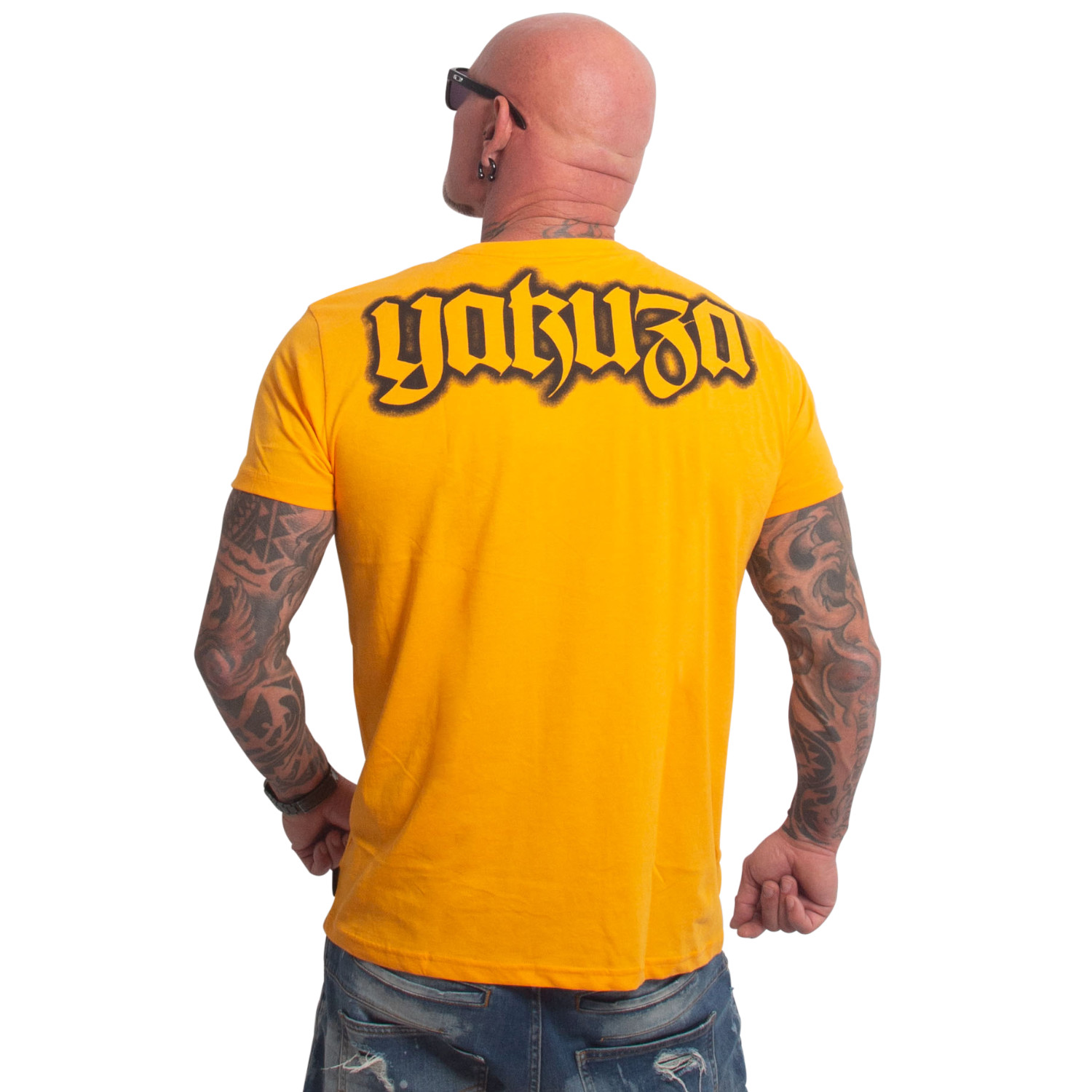 Yakuza pánské tričko Blacks Regular Basic T-Shirt orange 6XL