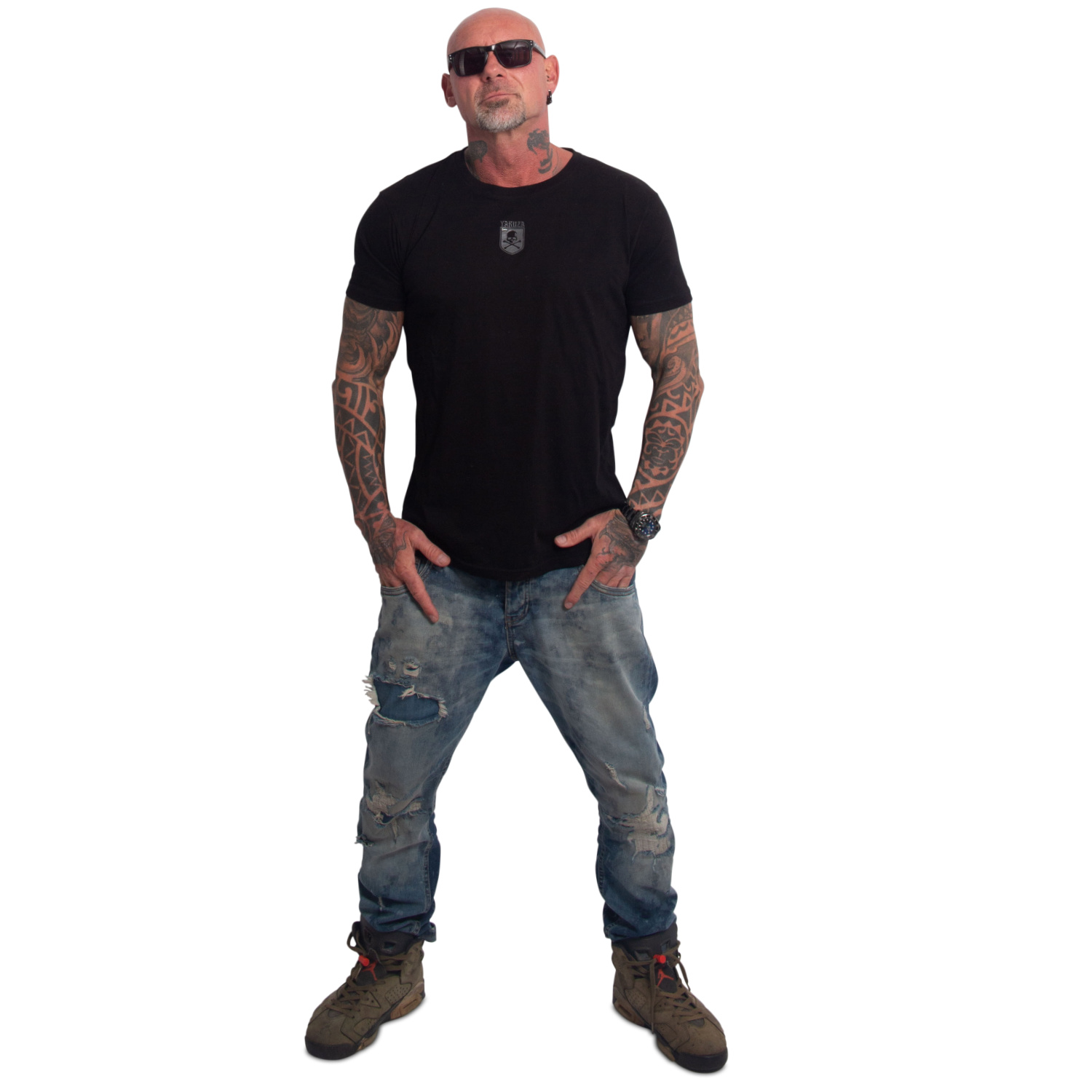 Yakuza pánské tričko Just Regular Basic T-Shirt