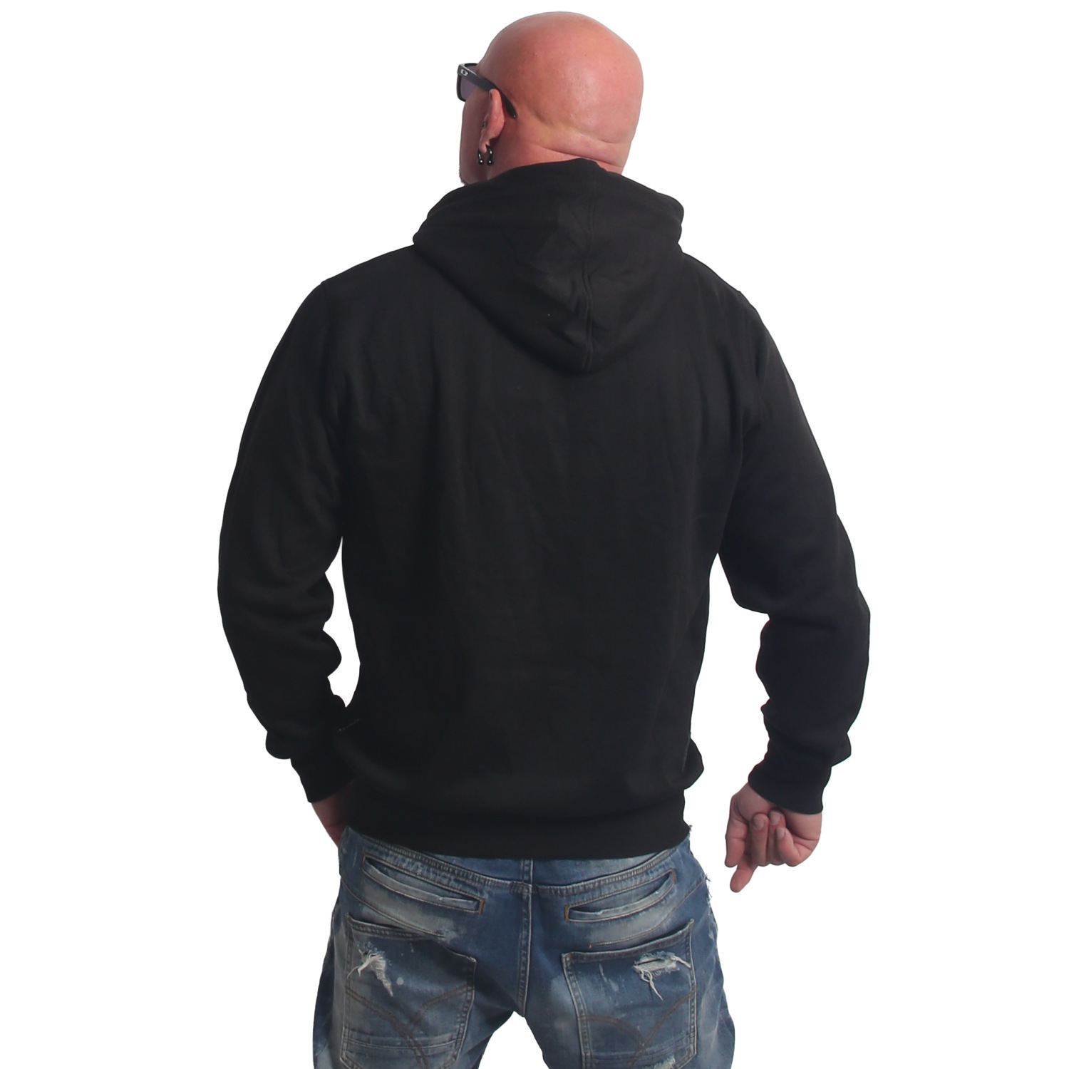 Yakuza pánská mikina s kapucí Bleak Basic Hoodie black 3XL