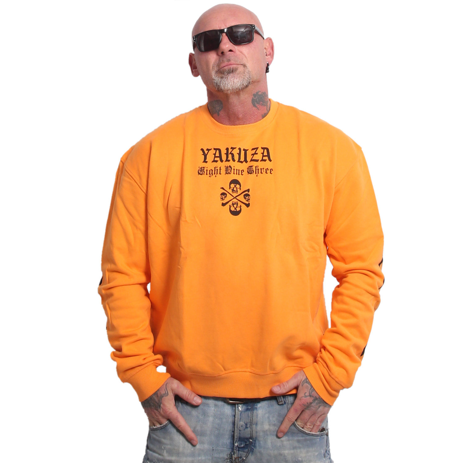 Yakuza pánská mikina 3RD Oversized Sweatshirt