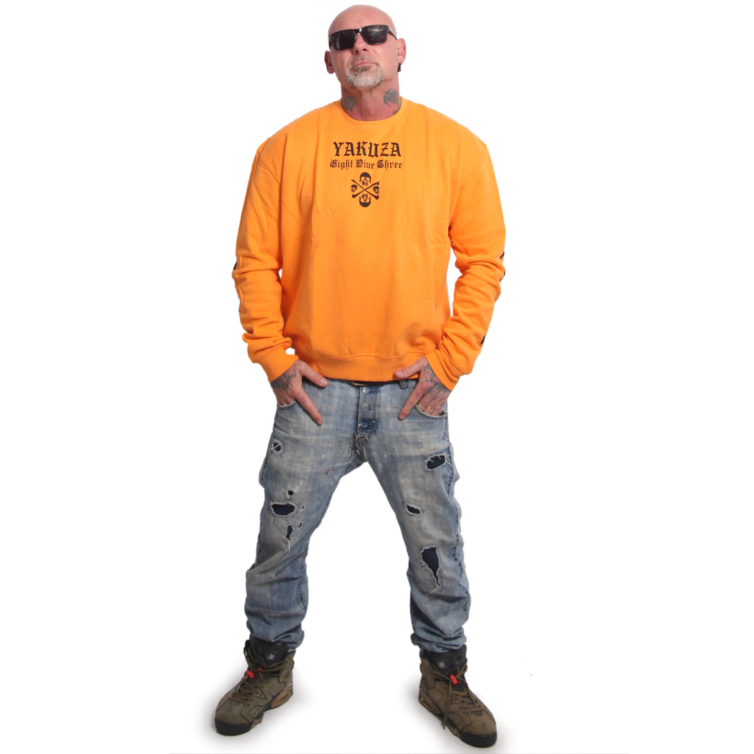 Yakuza pánská mikina 3RD Oversized Sweatshirt