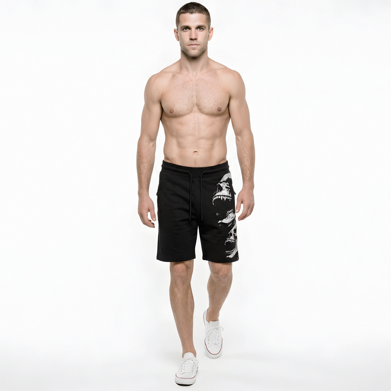 Yakuza pánské šortky Revenant Sweat Shorts black L
