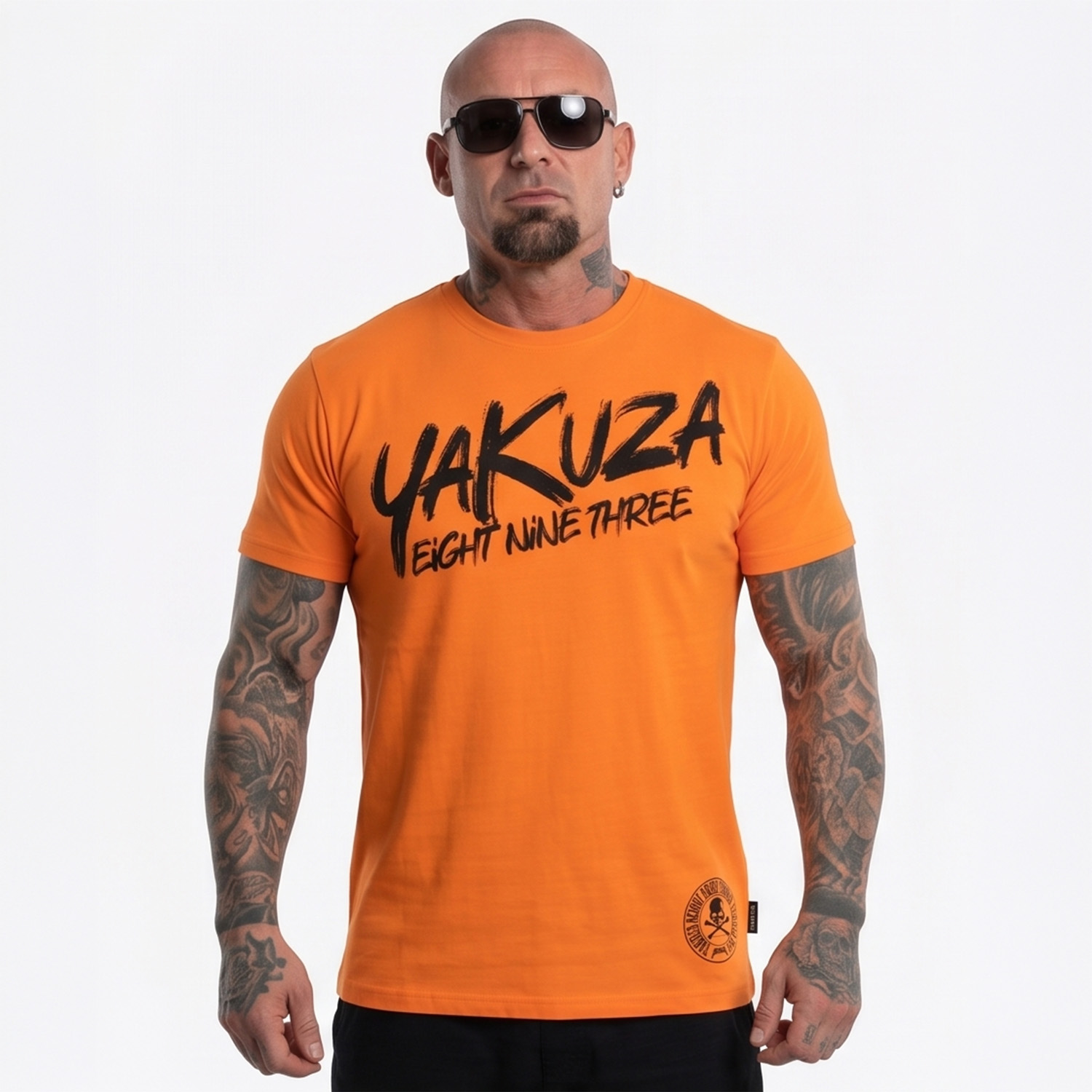Yakuza pánské tričko Worse Regular T-Shirt orange/popsicle 5XL