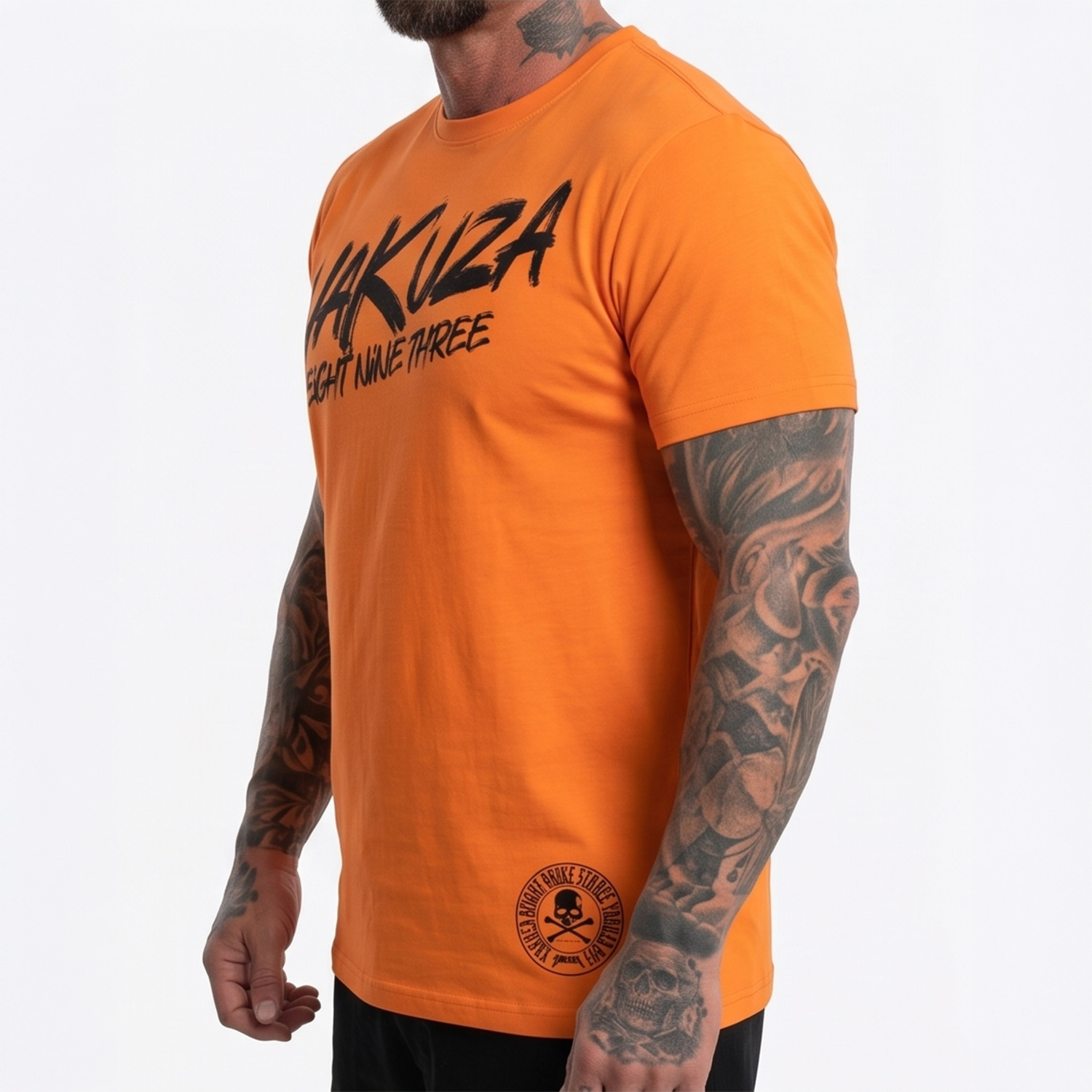 Yakuza pánské tričko Worse Regular T-Shirt orange/popsicle 5XL