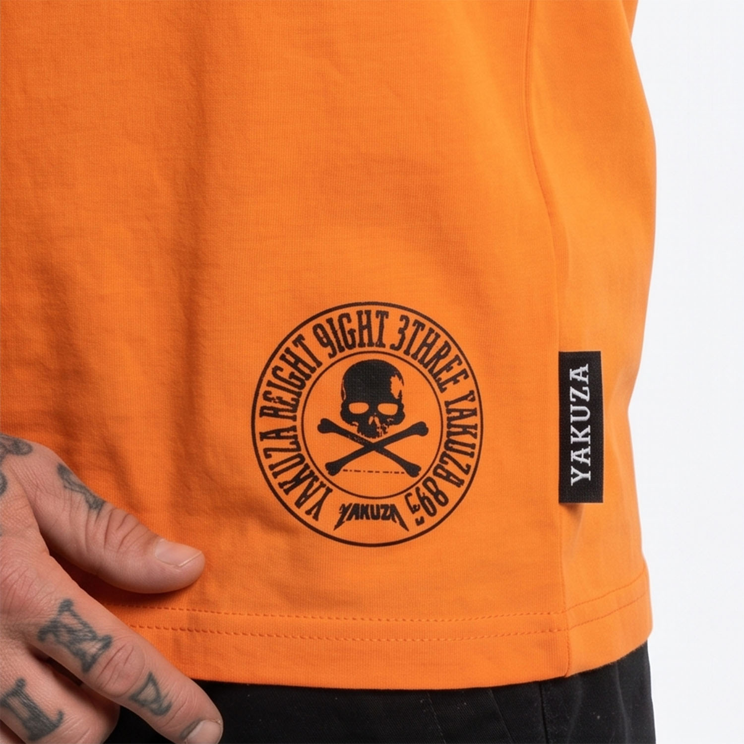 Yakuza pánské tričko Worse Regular T-Shirt orange/popsicle 5XL