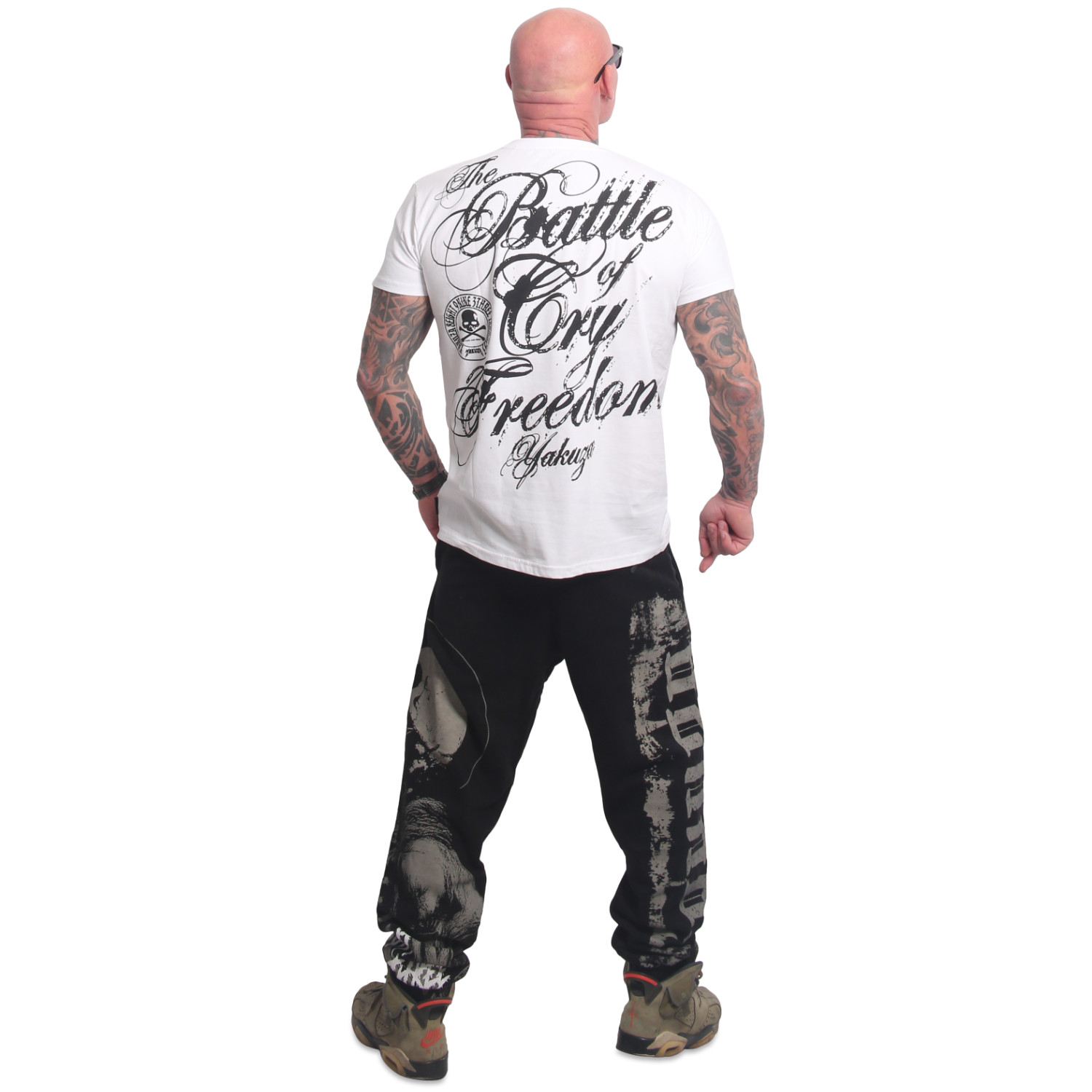 Yakuza pánské tričko Grenade Regular T-Shirt white 2XL