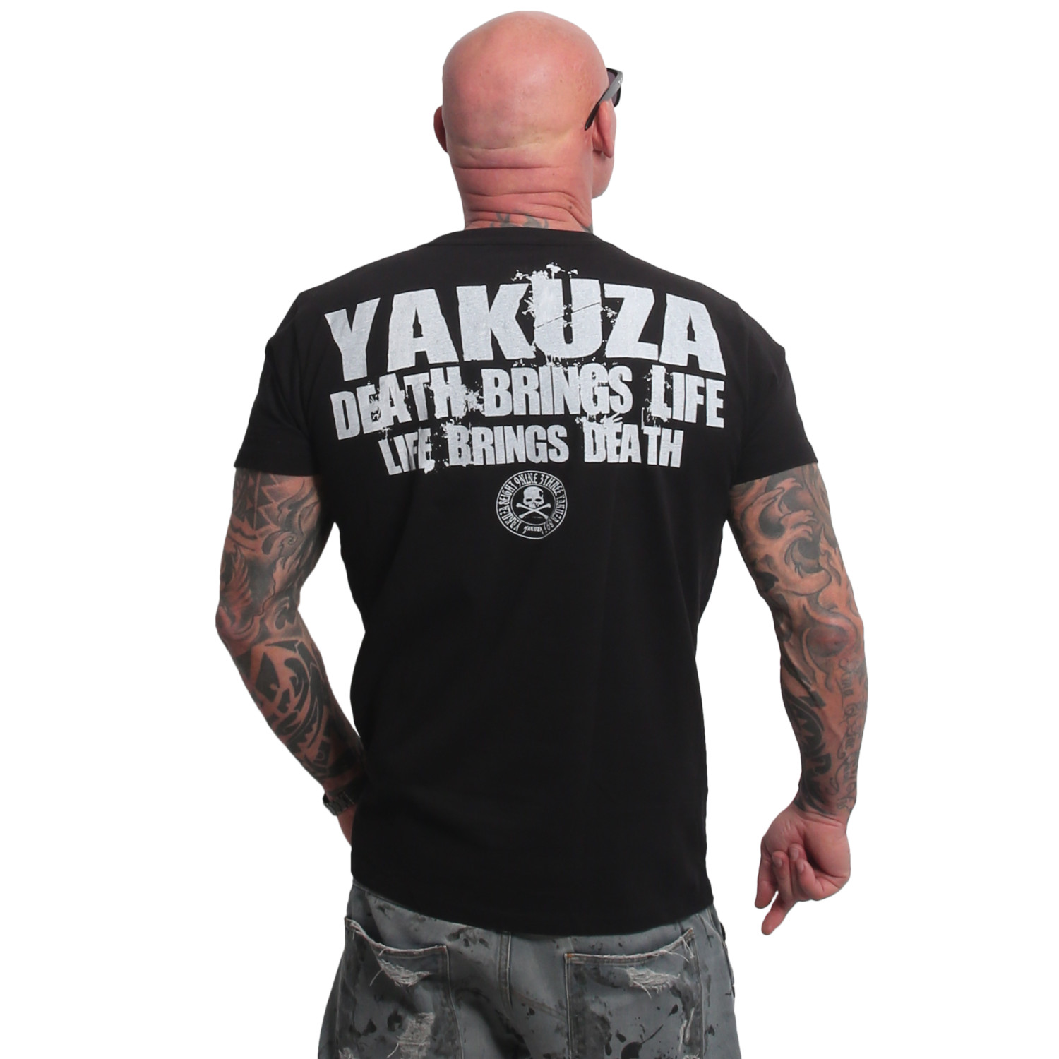Yakuza pánské tričko Death Life Regular T-Shirt