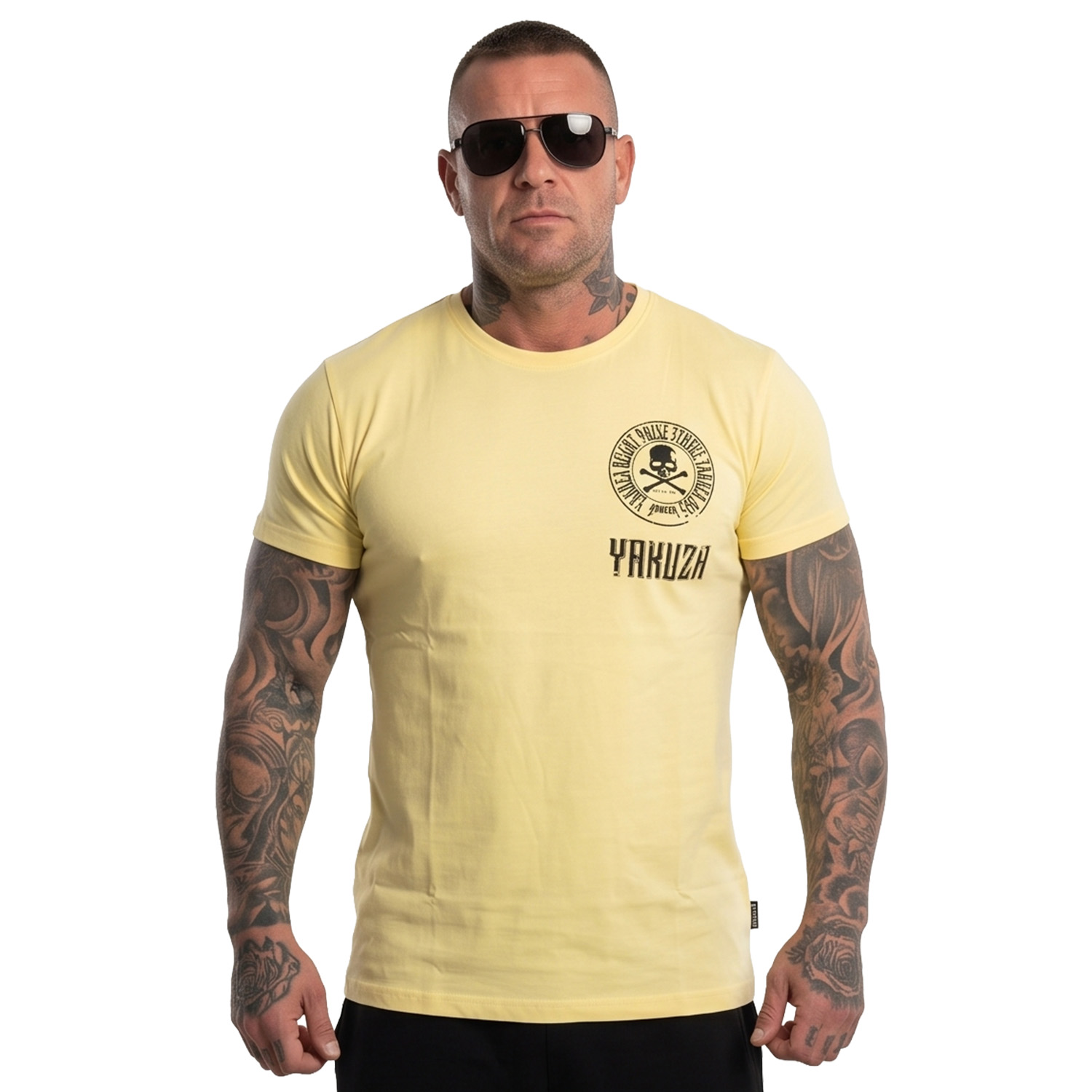 Yakuza pánské tričko Middle Regular T-Shirt french/vanilla 3XL