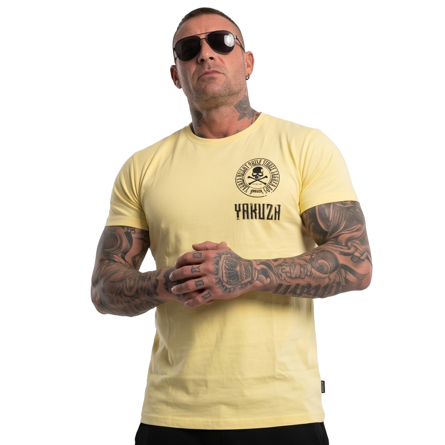 Yakuza pánské tričko Middle Regular T-Shirt french/vanilla 3XL