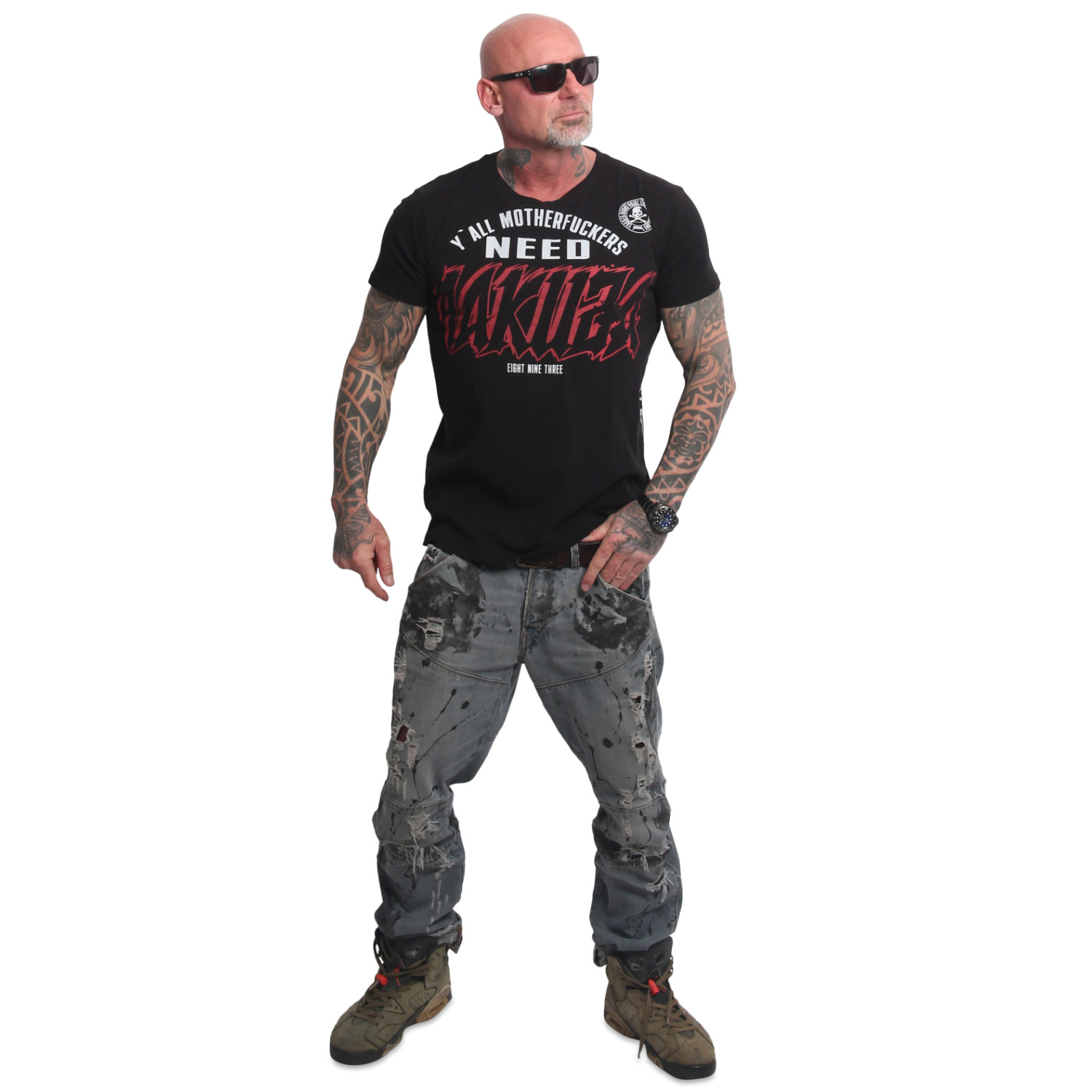 Yakuza pánské tričko Nailed Regular T-Shirt