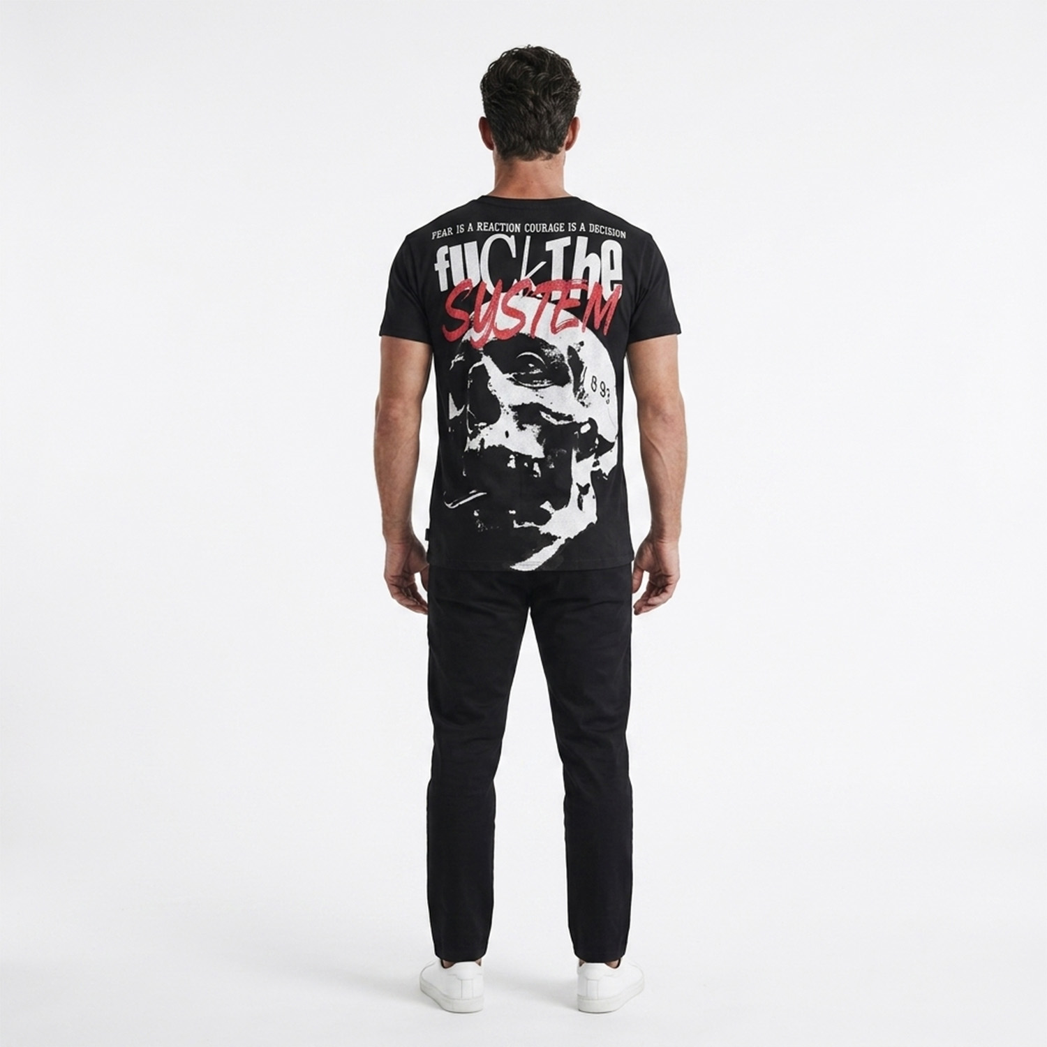 Yakuza pánské tričko Reaction Regular T-Shirt black S