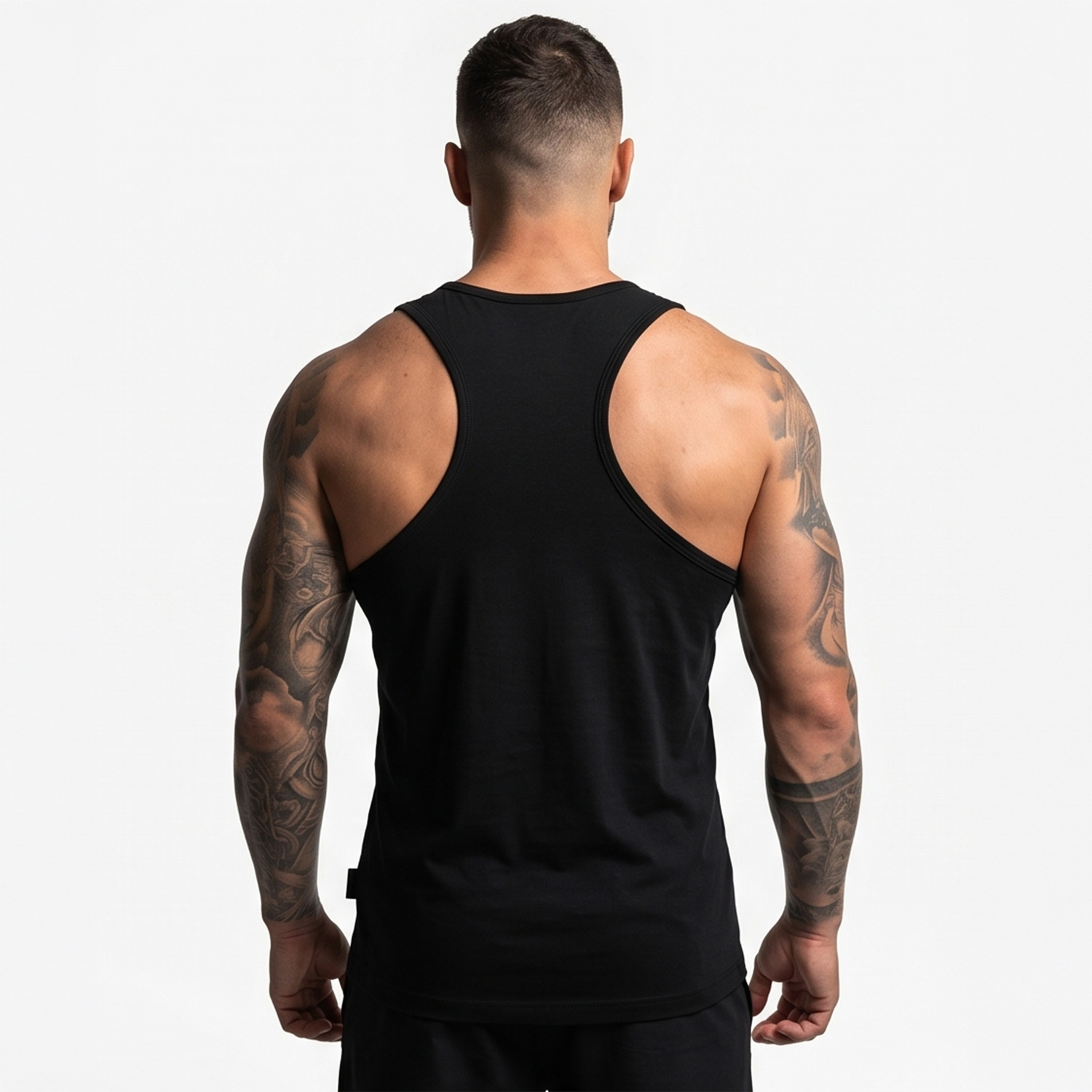 Yakuza pánské tílko Crusher Slim Racer Basic Tanktop black 2XL
