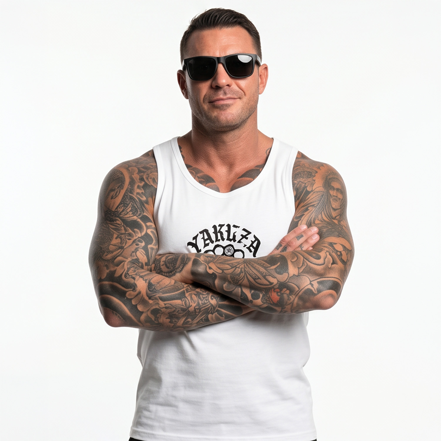 Yakuza pánské tílko Crusher Slim Racer Basic Tanktop