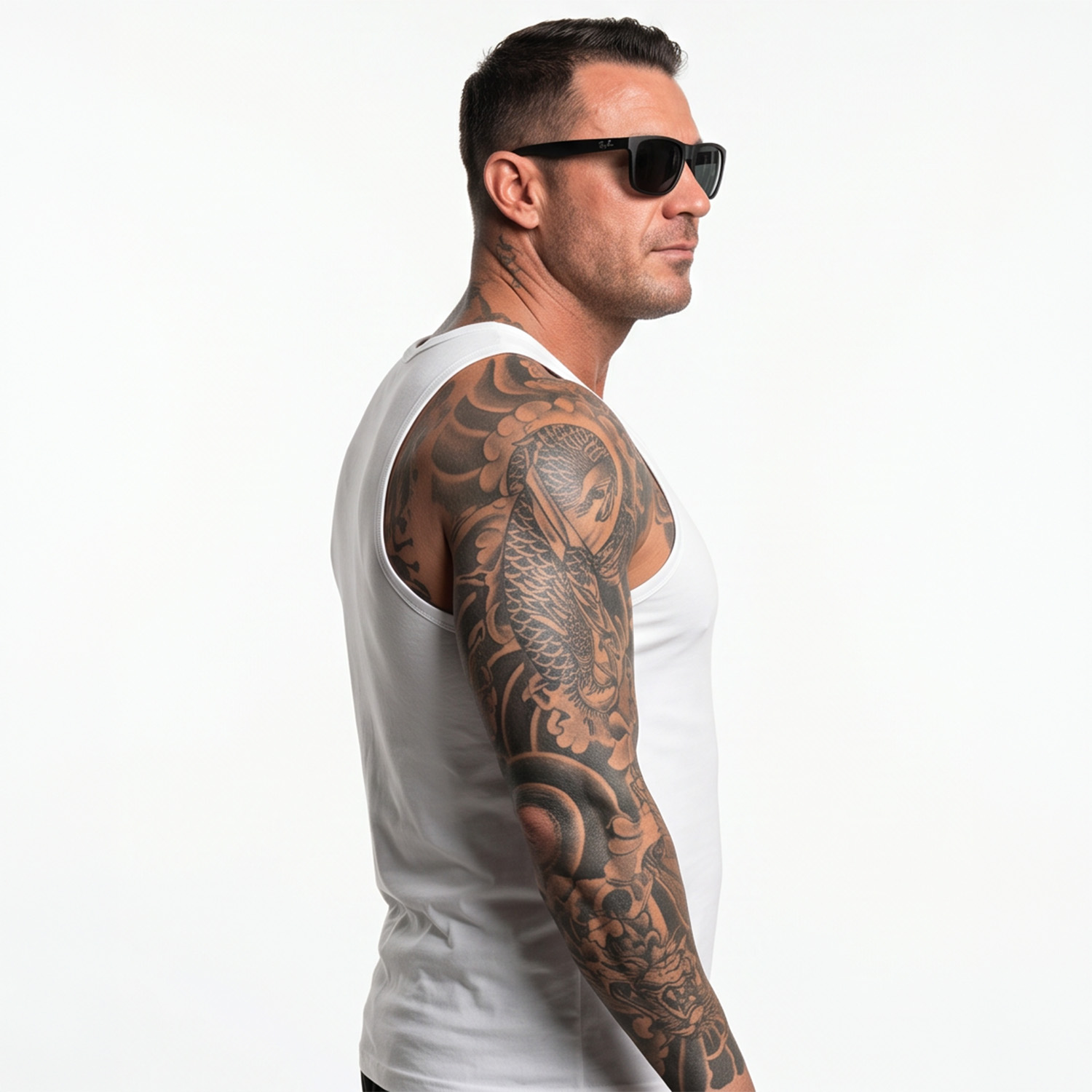 Yakuza pánské tílko Crusher Slim Racer Basic Tanktop