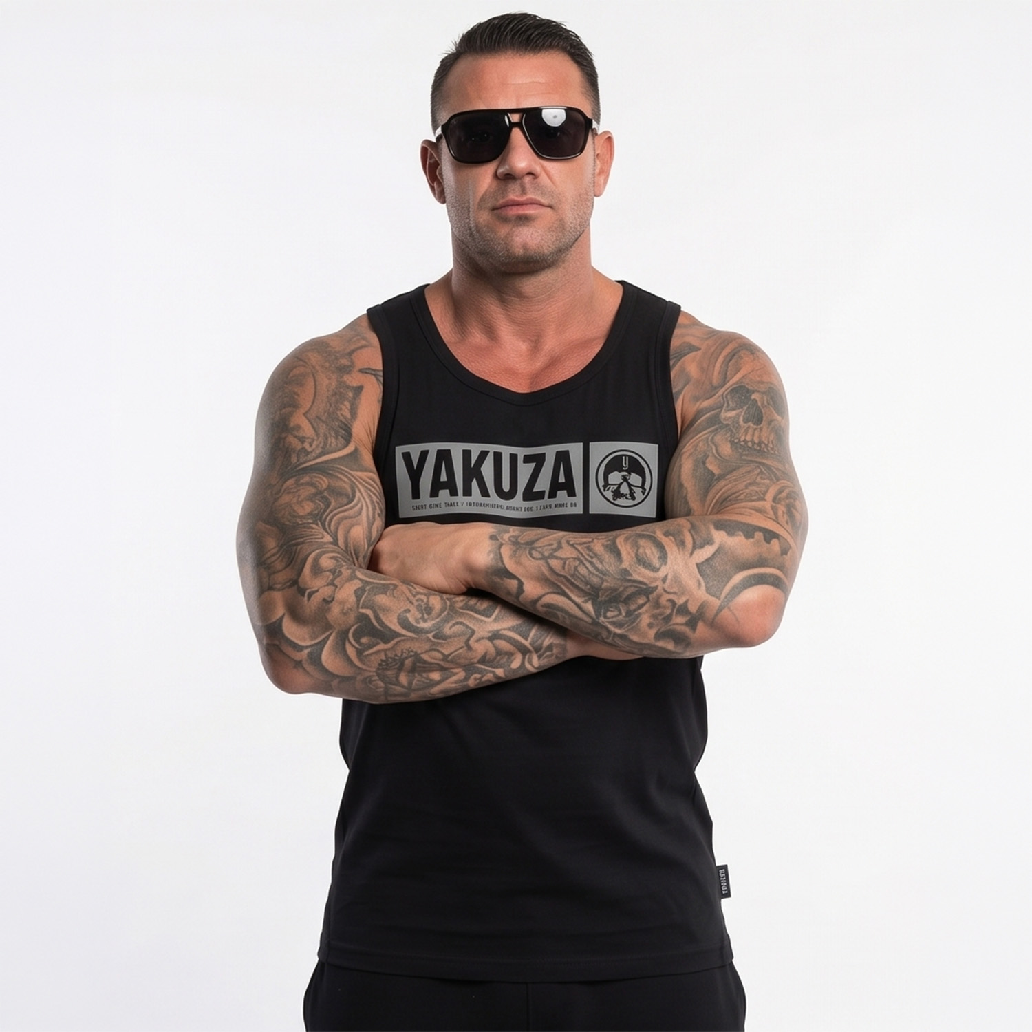Yakuza pánské tílko Bleak Slim Basic Tanktop