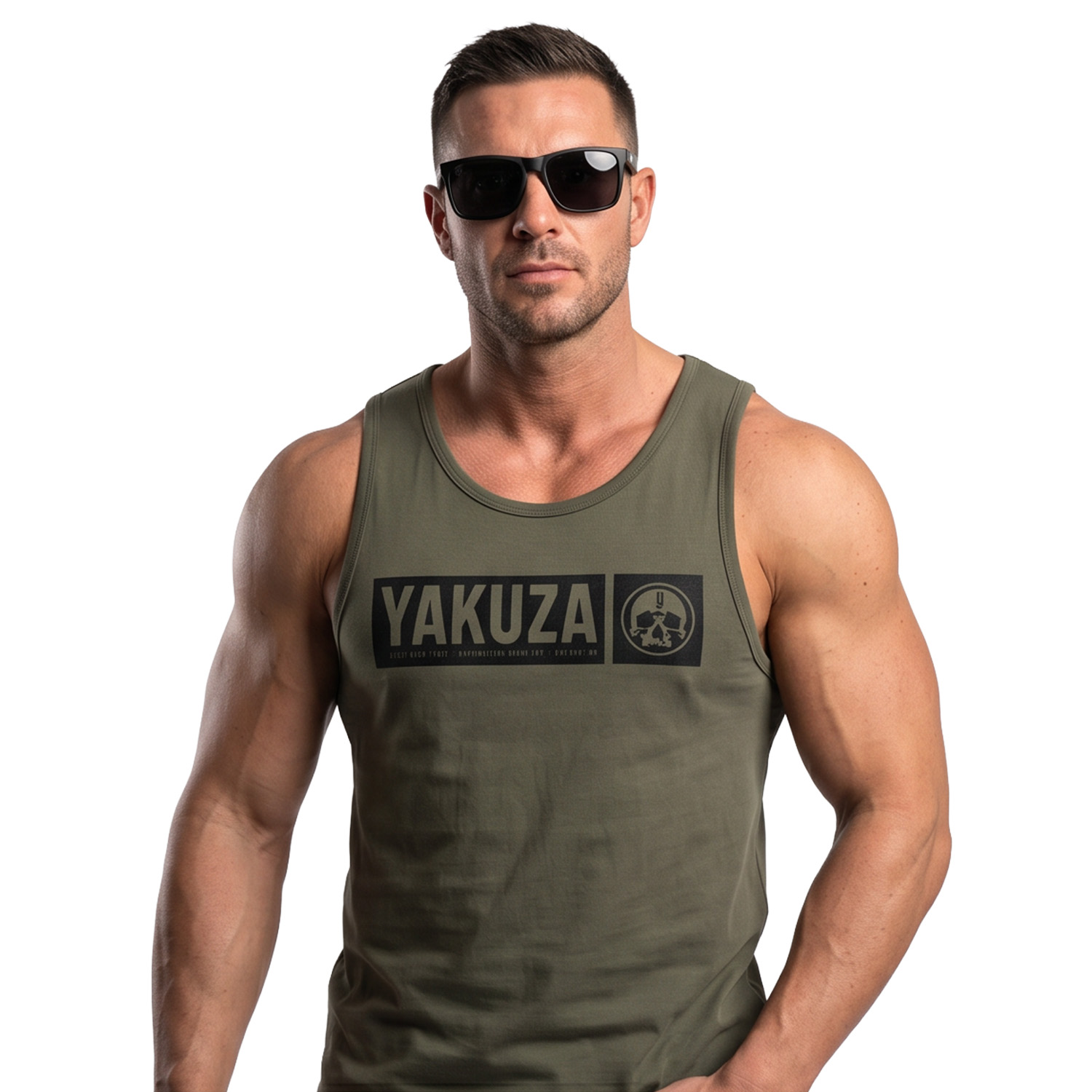 Yakuza pánské tílko Bleak Slim Basic Tanktop