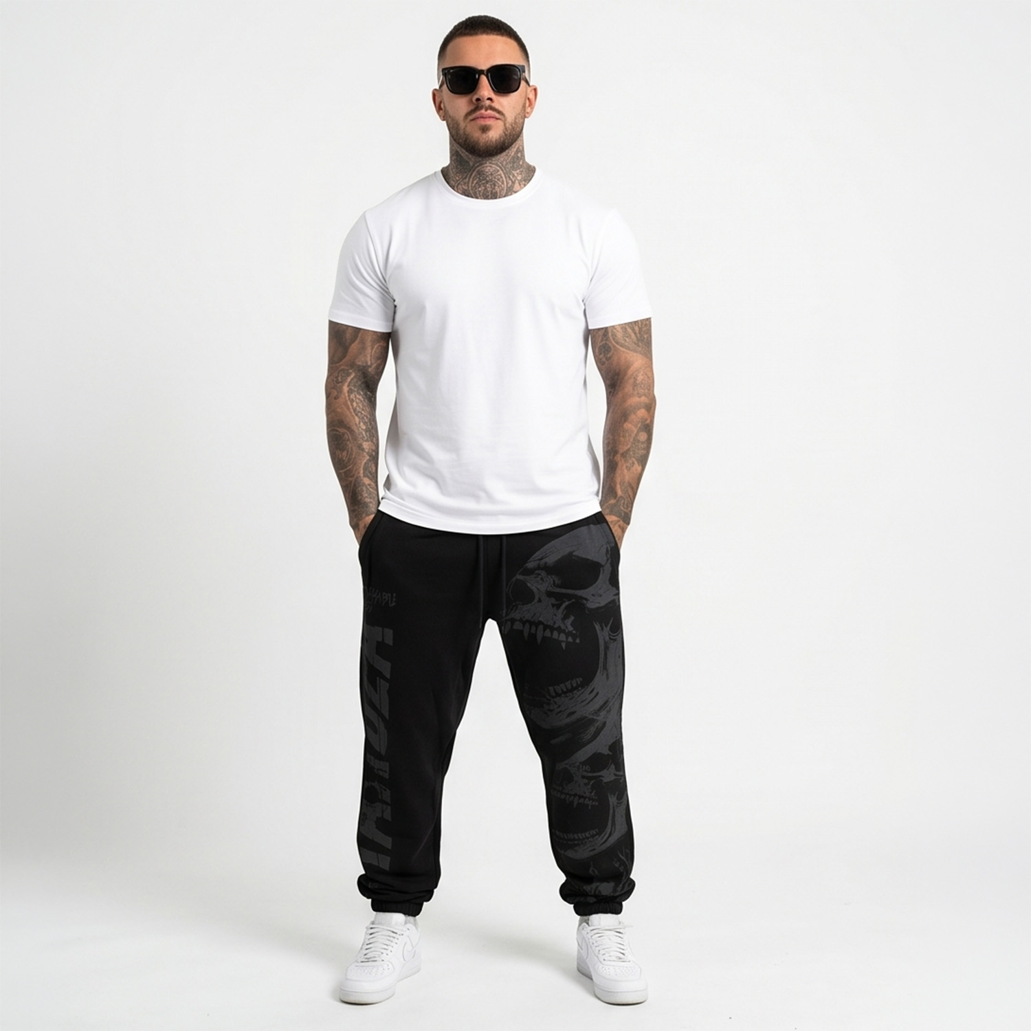 Yakuza pánské tepláky Rope Time Loose Joggers