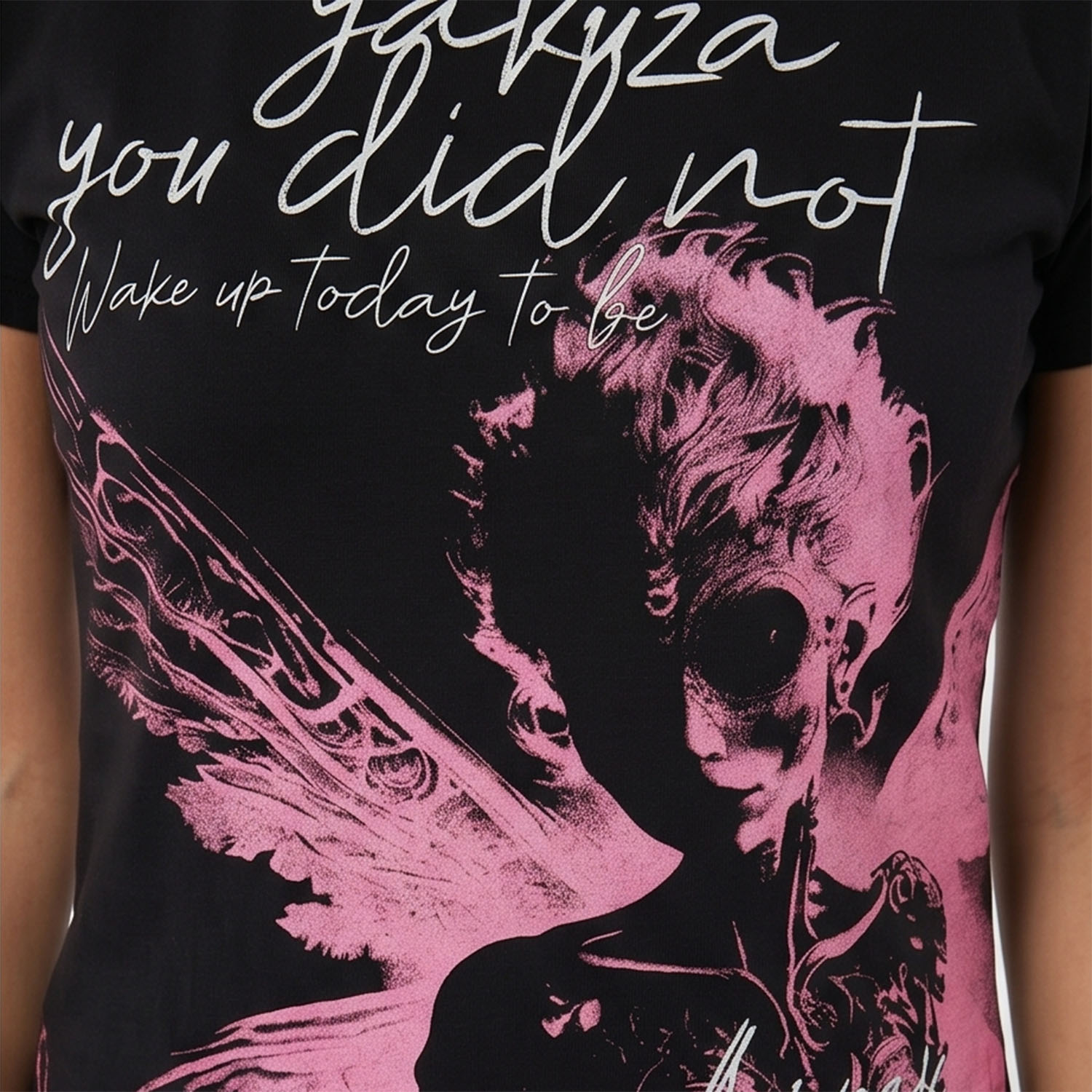 Yakuza dámské tílko Fairy Curved Crew Neck T-Shirt black XS