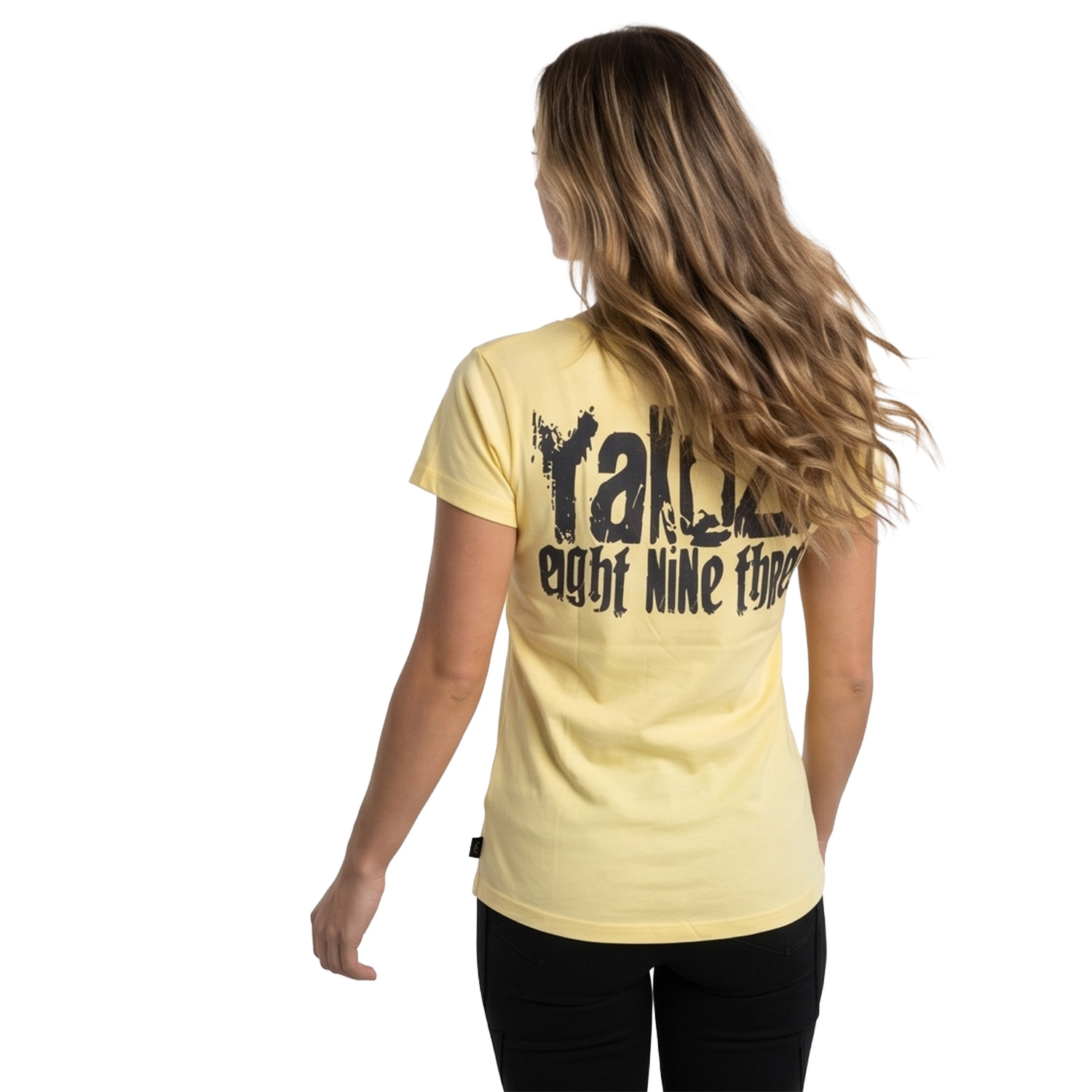 Yakuza dámské tílko Sorrow Curved Crew Neck T-Shirt french/vanilla 3XL