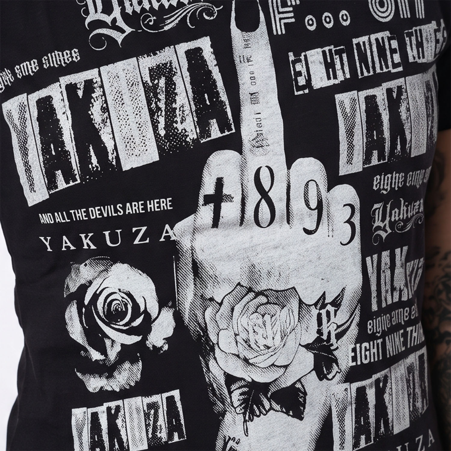Yakuza dámské tílko View Urban Crew Neck T-Shirt black M