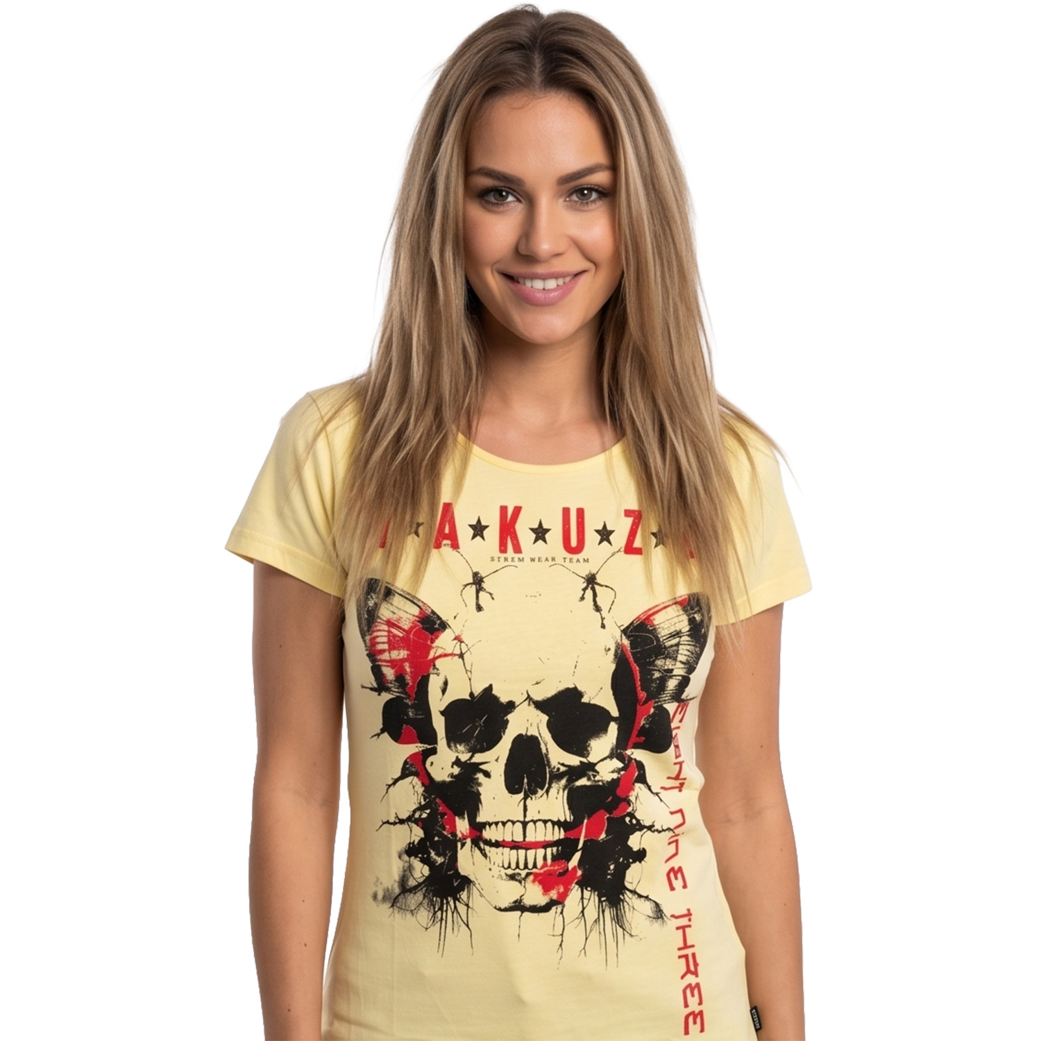 Yakuza dámské tílko Fly Long Tail T-Shirt french/vanilla 3XL