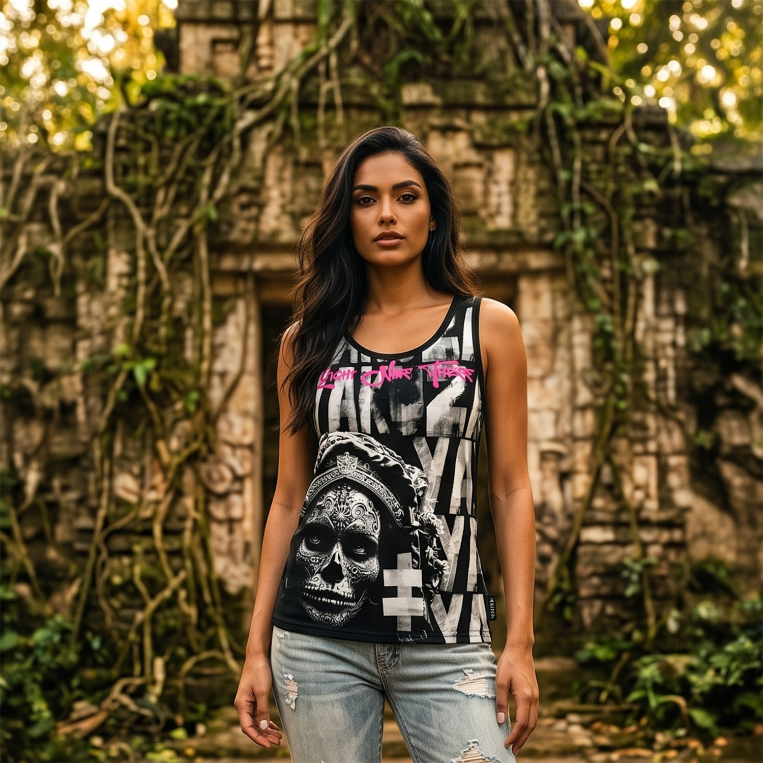 Yakuza dámské tílko Native Urban Tank Shirt black XL